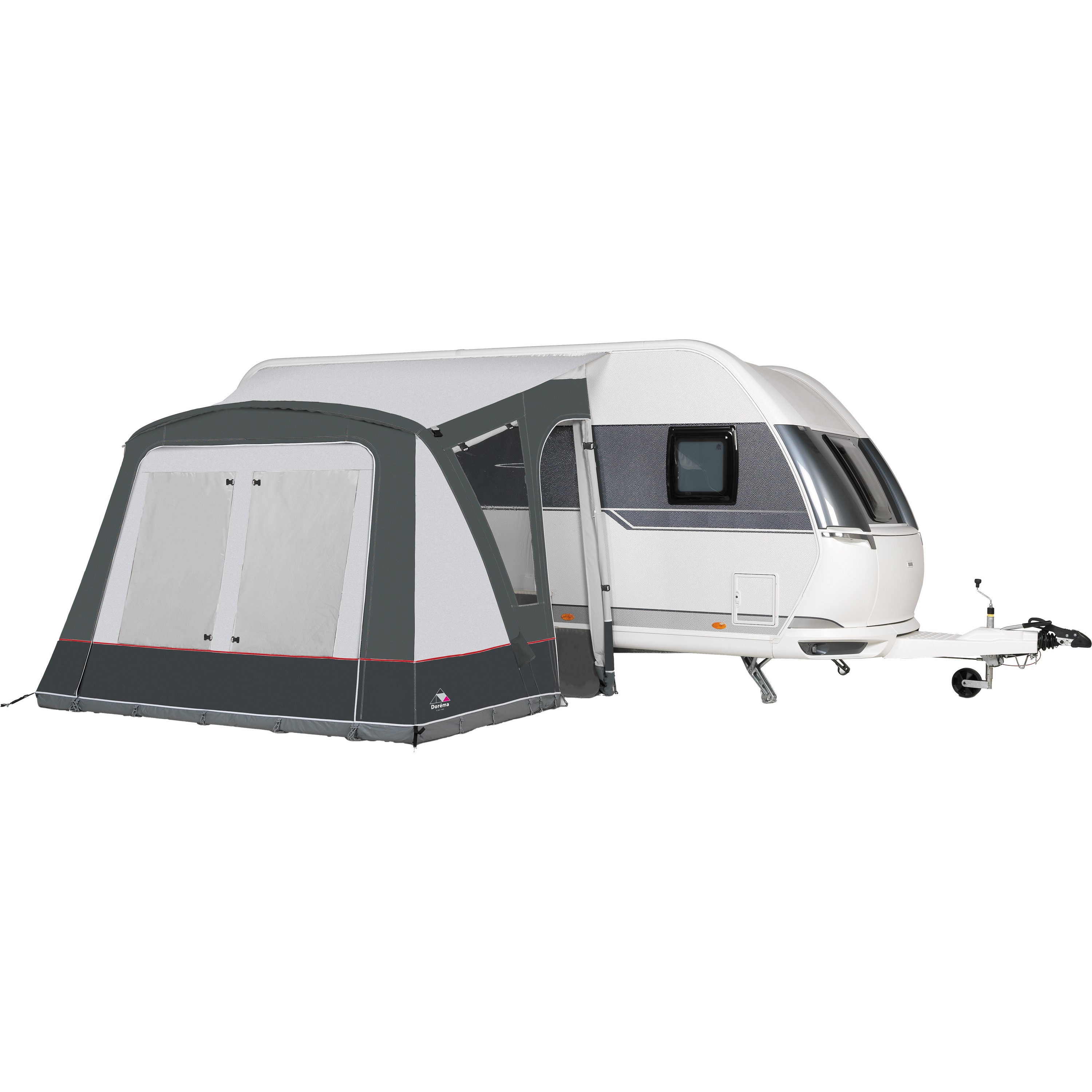Doréma Mistral Air All Season deeltent opblaasbaar frame anthracite