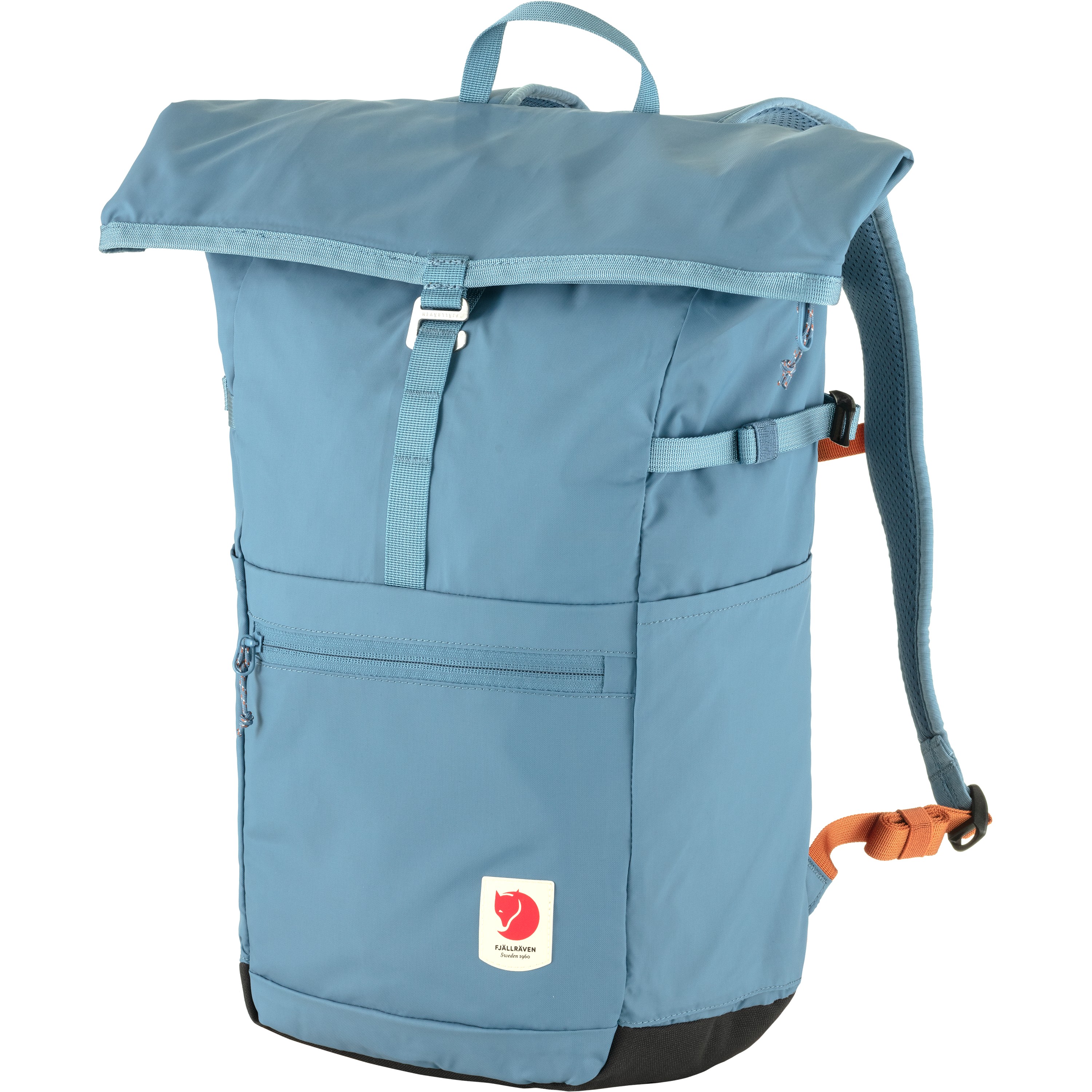 Fjällräven High Coast Foldsack 15 inch laptop rugzak 24 liter dawn blue