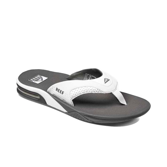 Reef Fanning slippers heren grey white - Main Image