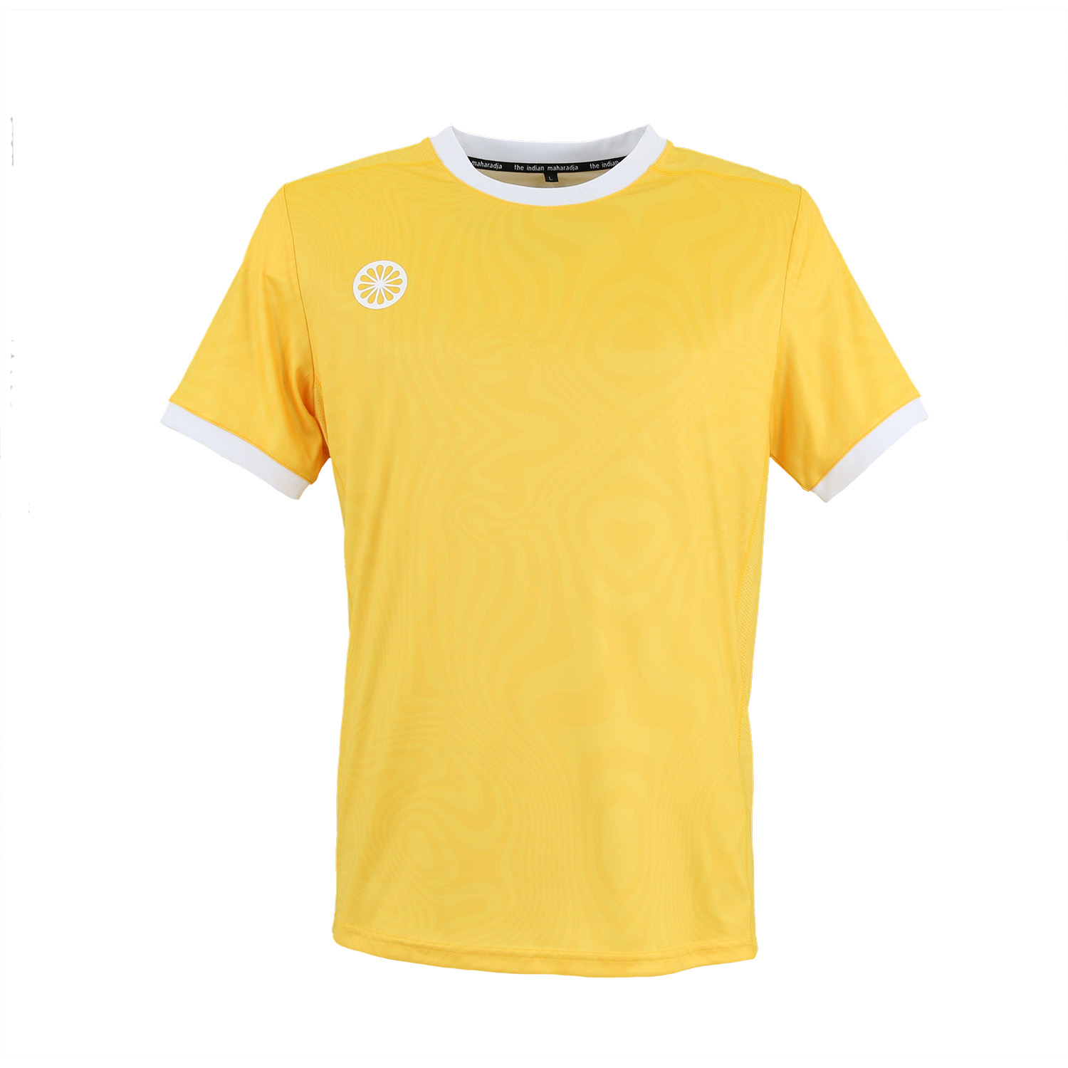 The Indian Maharadja Kadiri Fusion Tee tennisshirt heren yellow 
