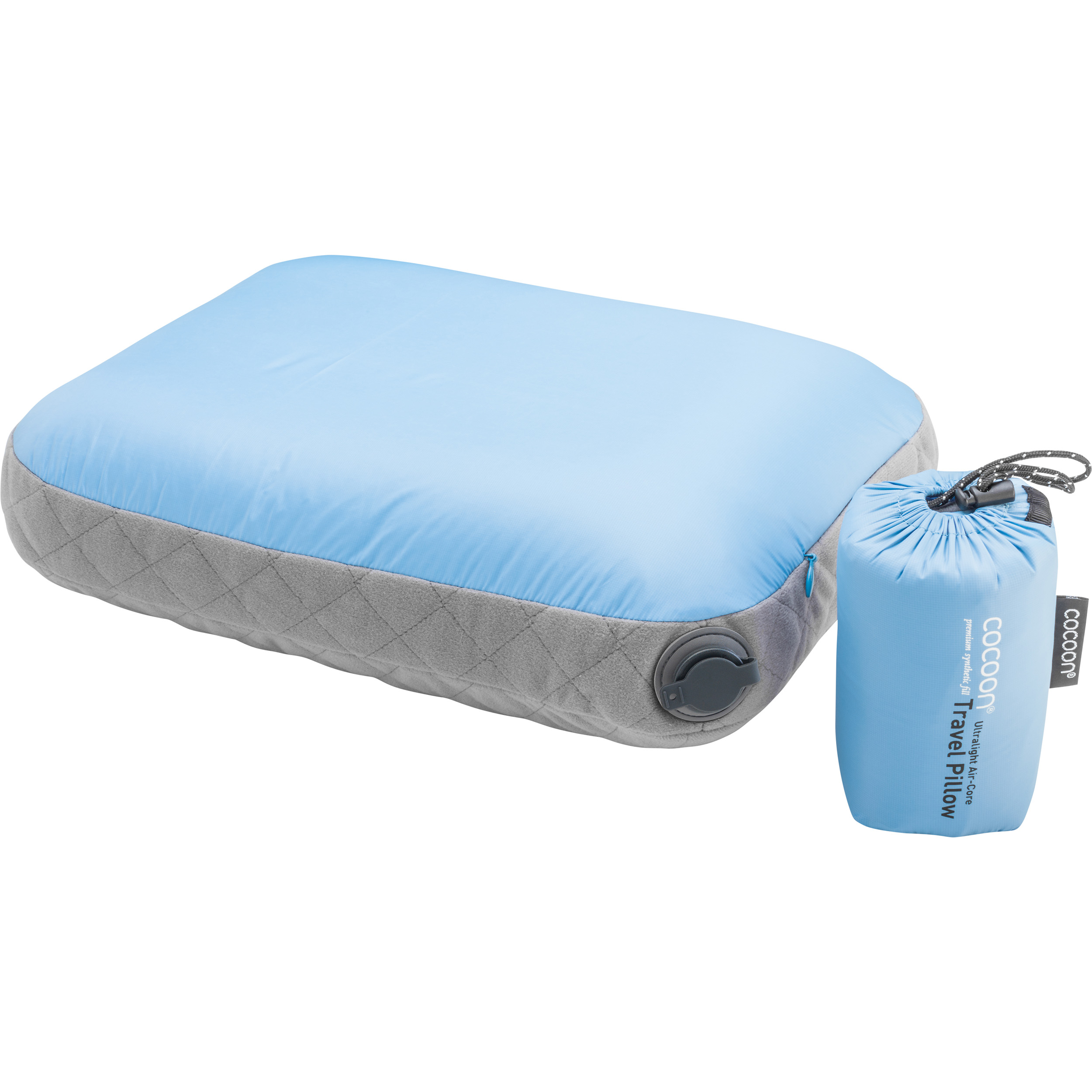 Cocoon Air Core Ultra Light Small reiskussen light blue 