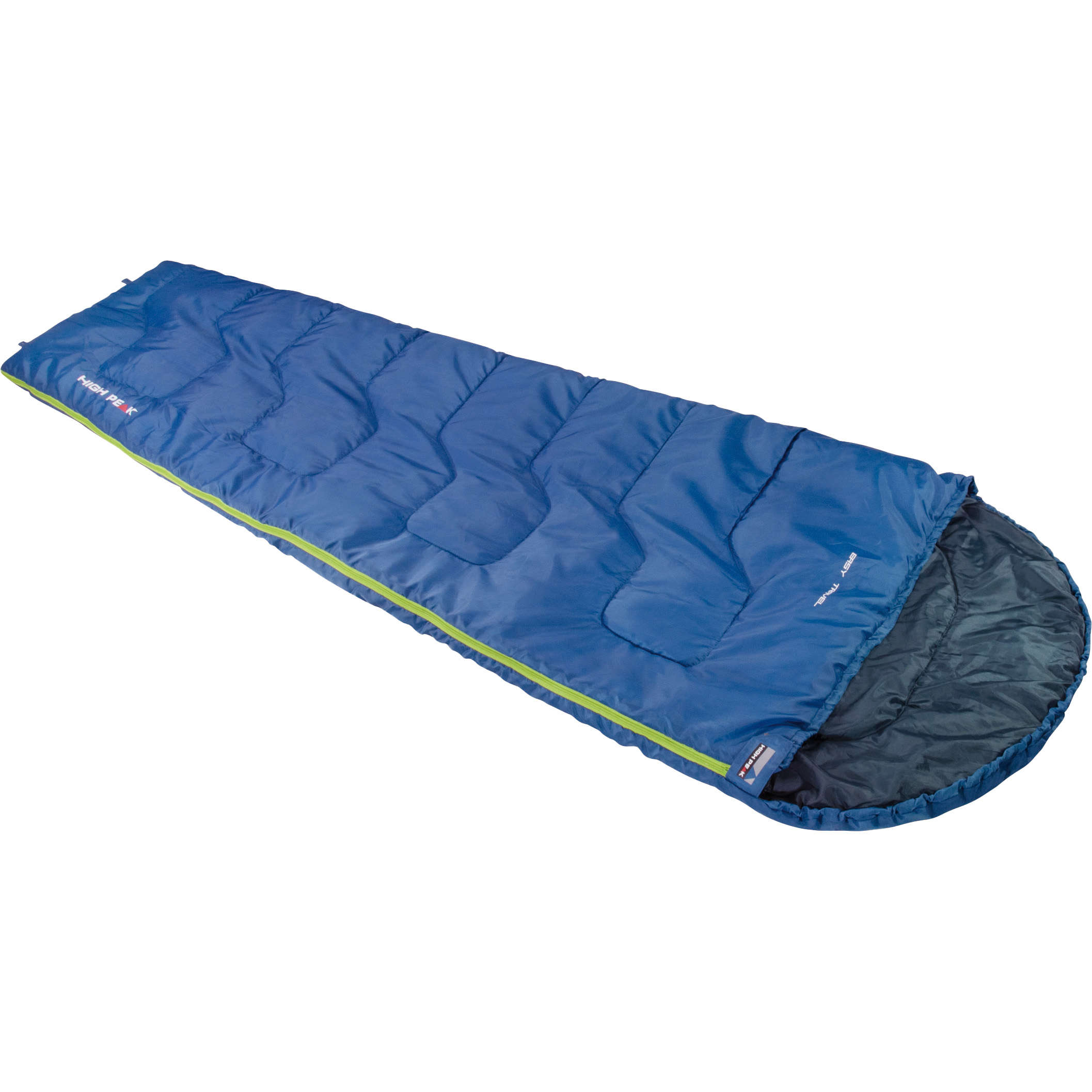 High Peak Easy Travel mummy slaapzak blue 