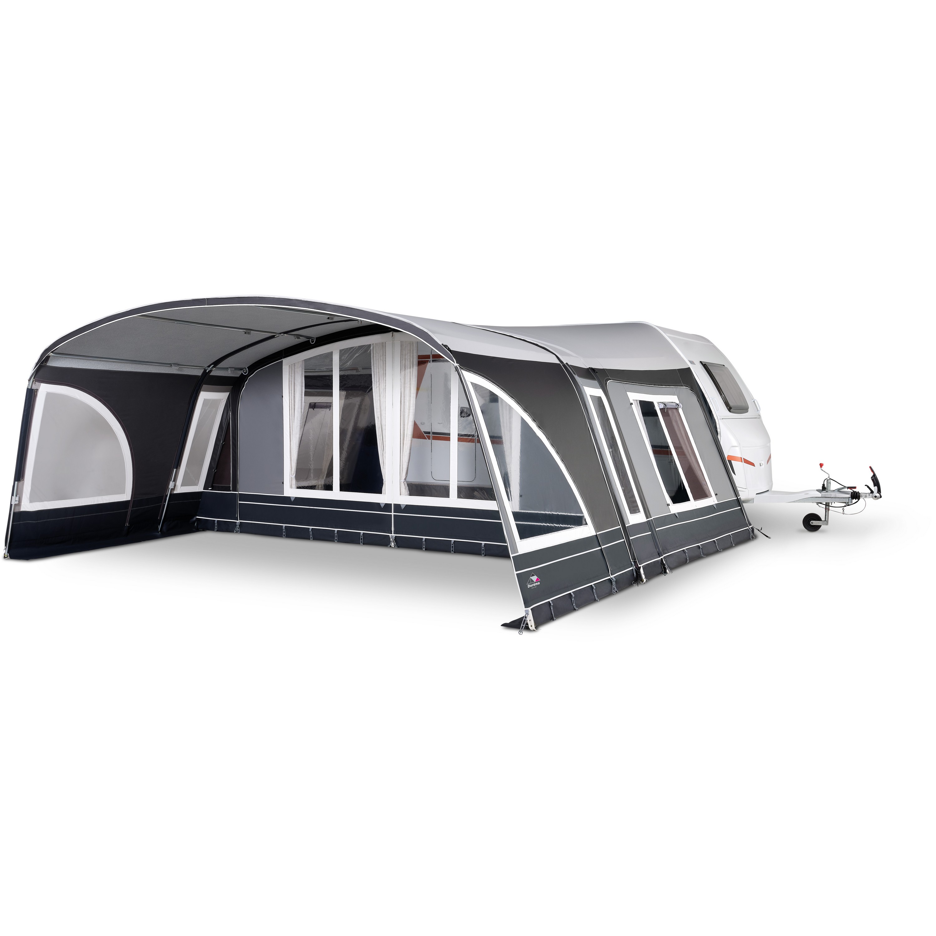 Doréma Onyx 270 voortentluifel 28 mm aluminium frame  anthracite