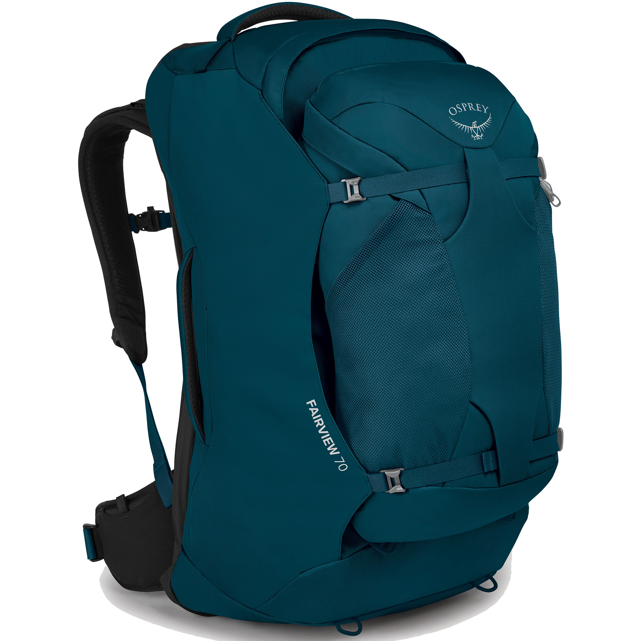 Osprey Fairview 70 Travel Pack backback 55 + 15 liter dames night jungle blue