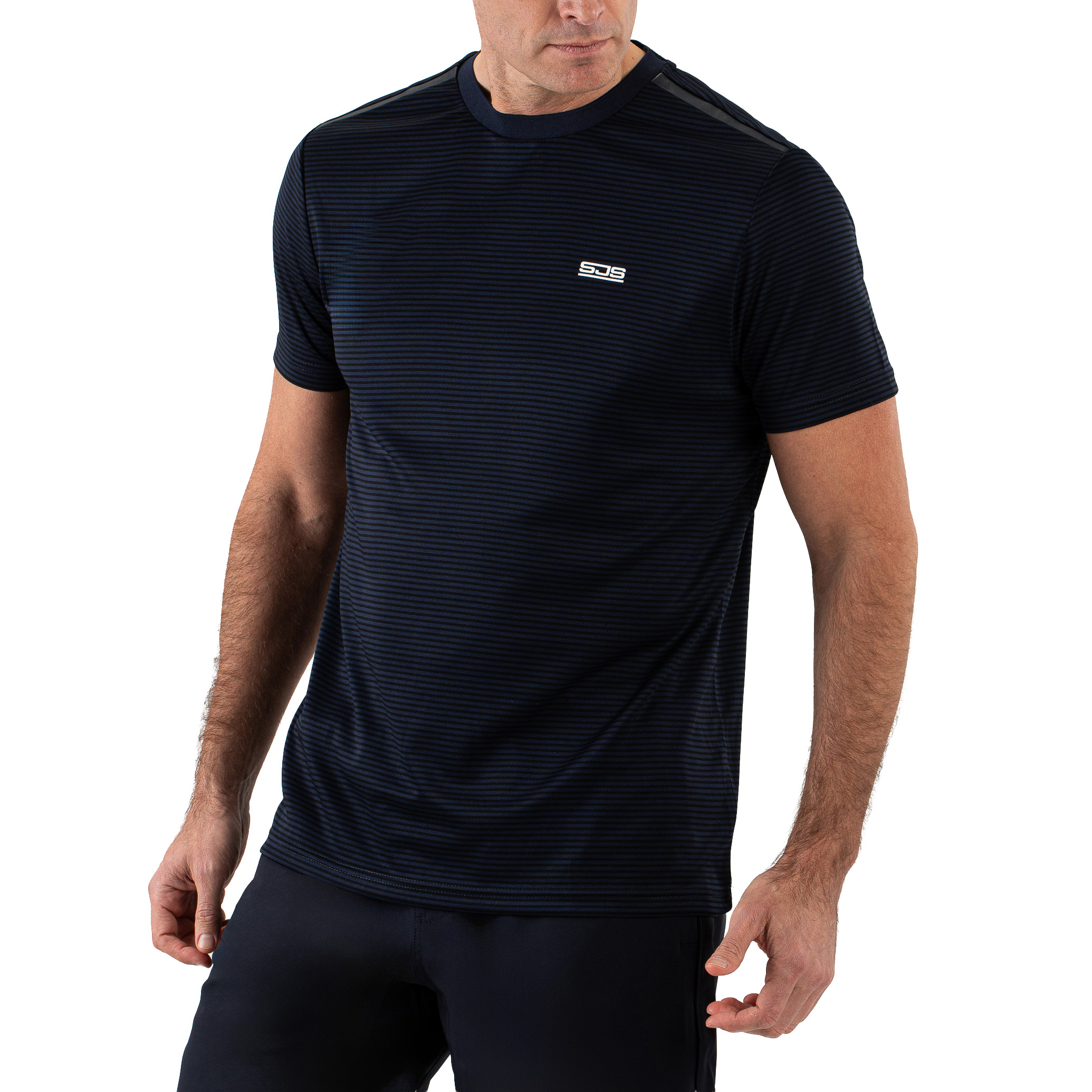 Sjeng Sports Tex tennisshirt heren dark blue 