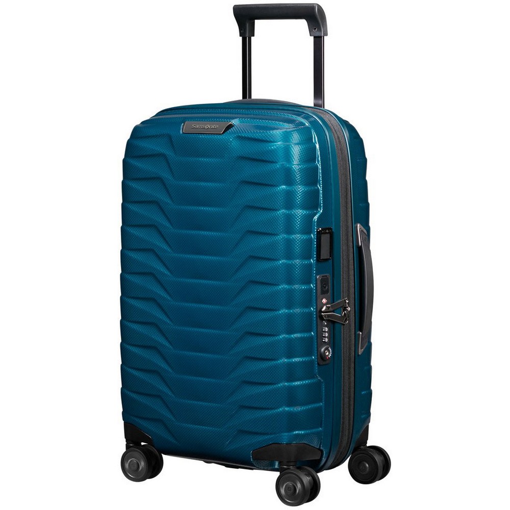 Samsonite Proxis Spinner 55 koffer petrol blue 