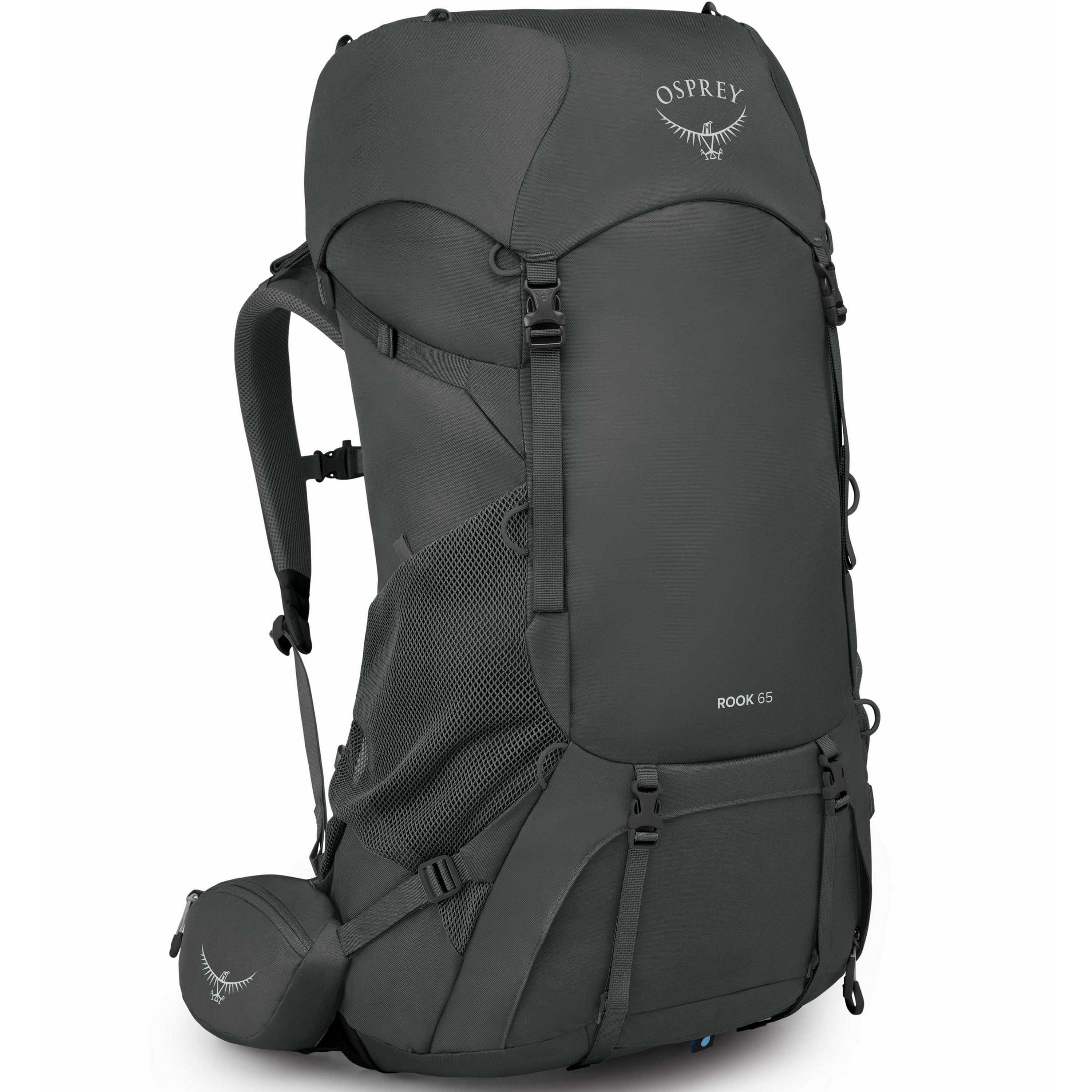 Osprey Rook 65 backpack 65 liter heren dark charcoal silver lining