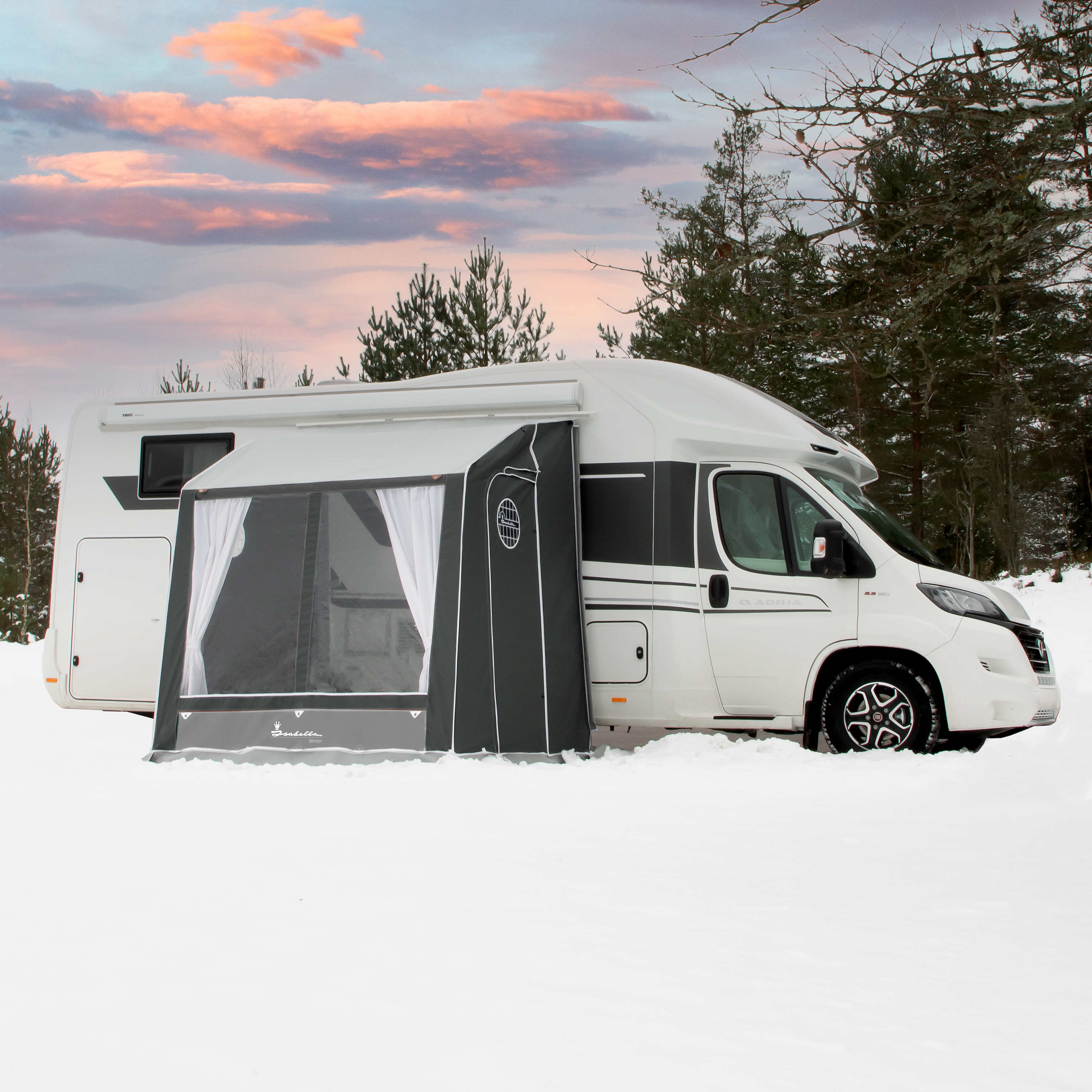 Isabella Winter 220 wintertent 25 mm Zinox T-Rex frame dark grey