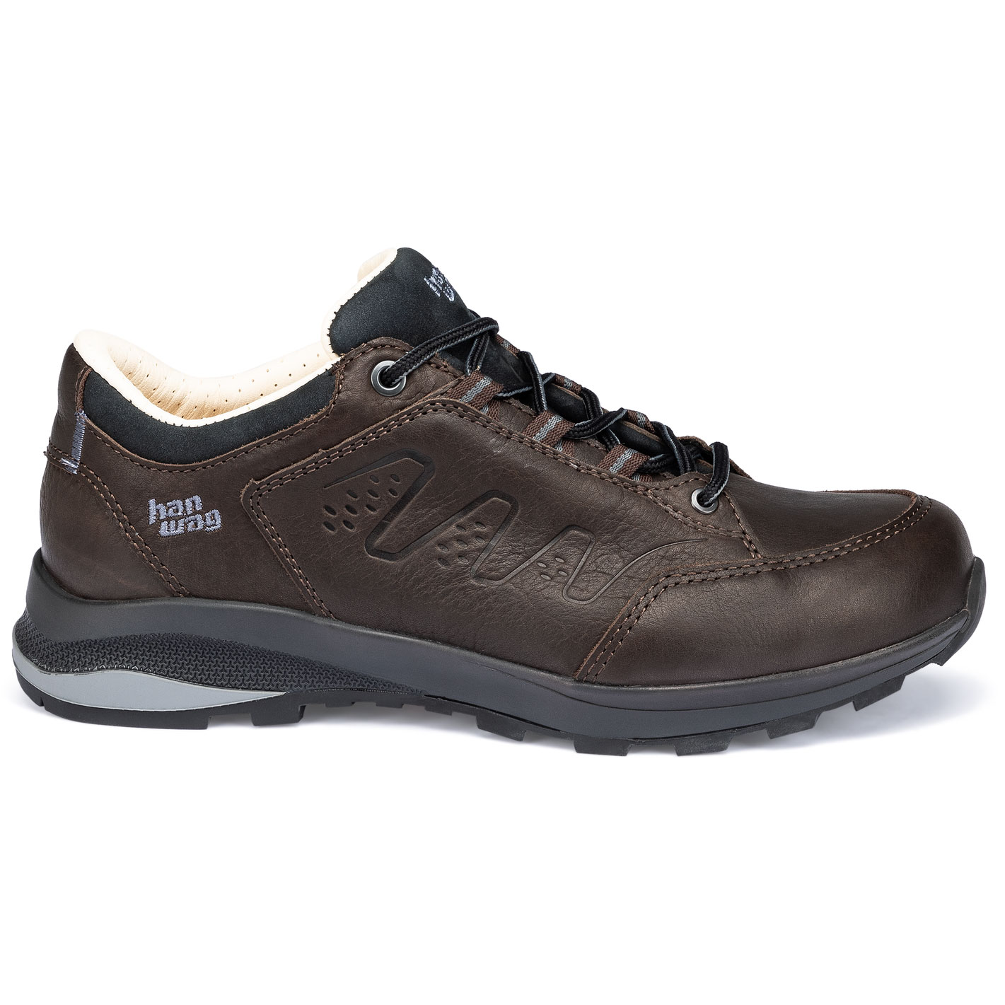 Hanwag Travi Low SF Extra Lady wandelschoenen dames chestnut black