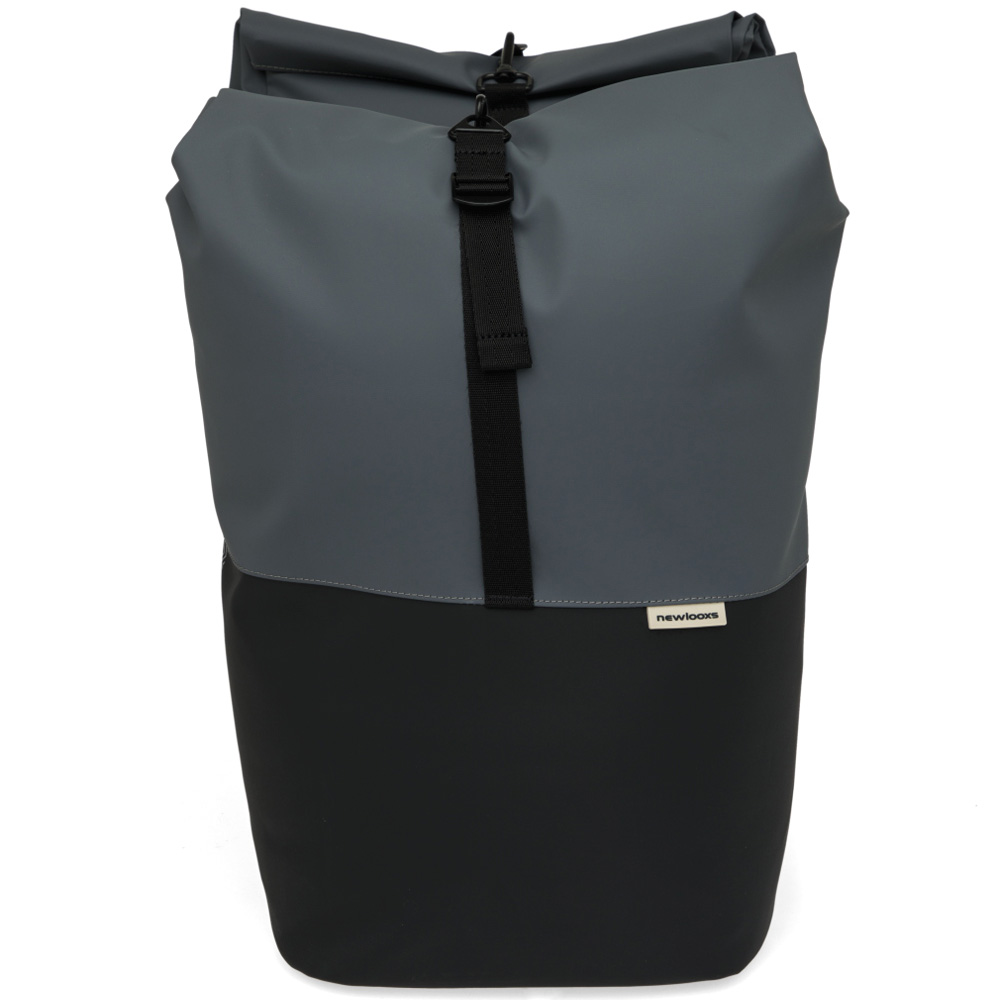 New Looxs Nyborg Double fietstas 34 liter dark grey black 