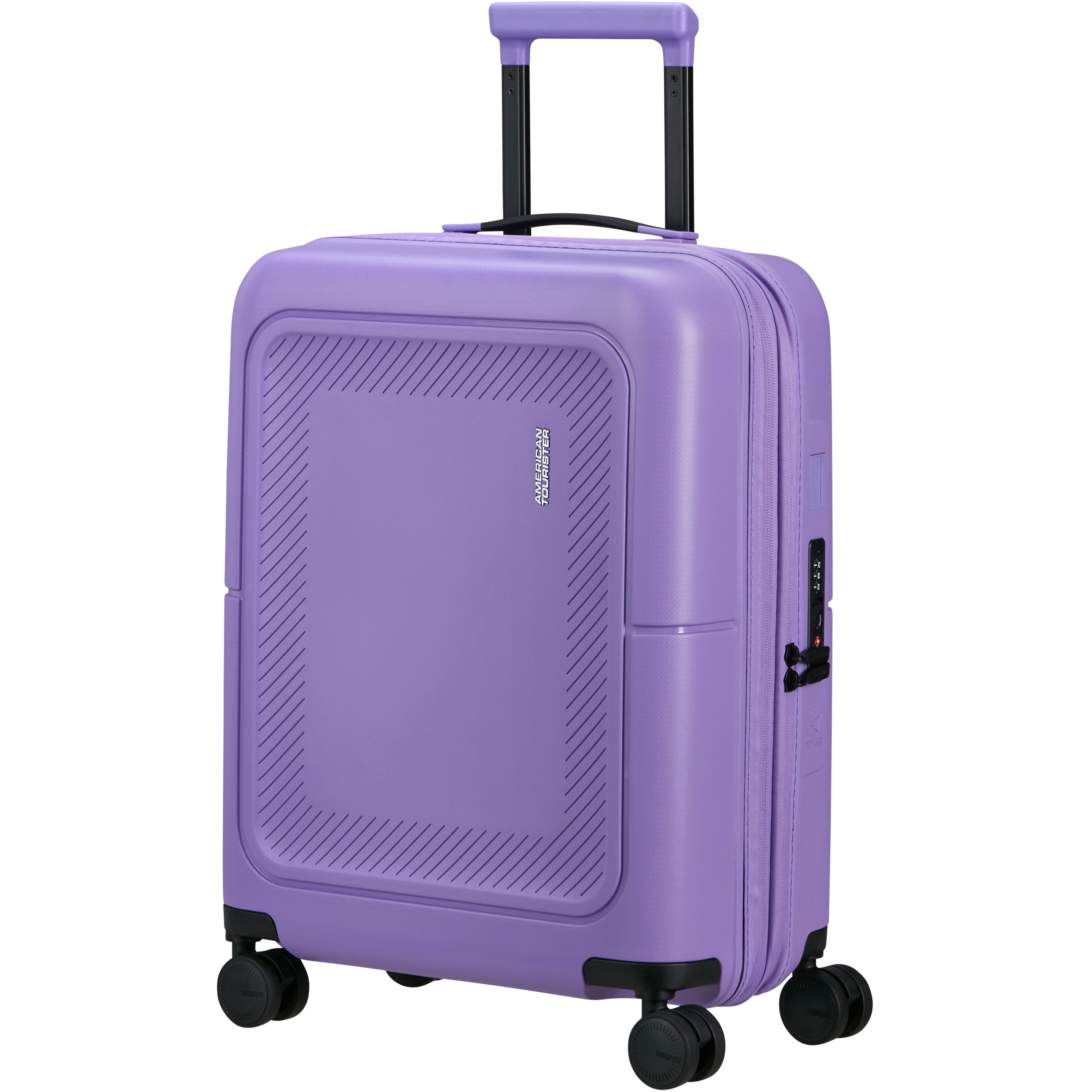 American Tourister Dashpop Spinner 55 koffer violet purple 