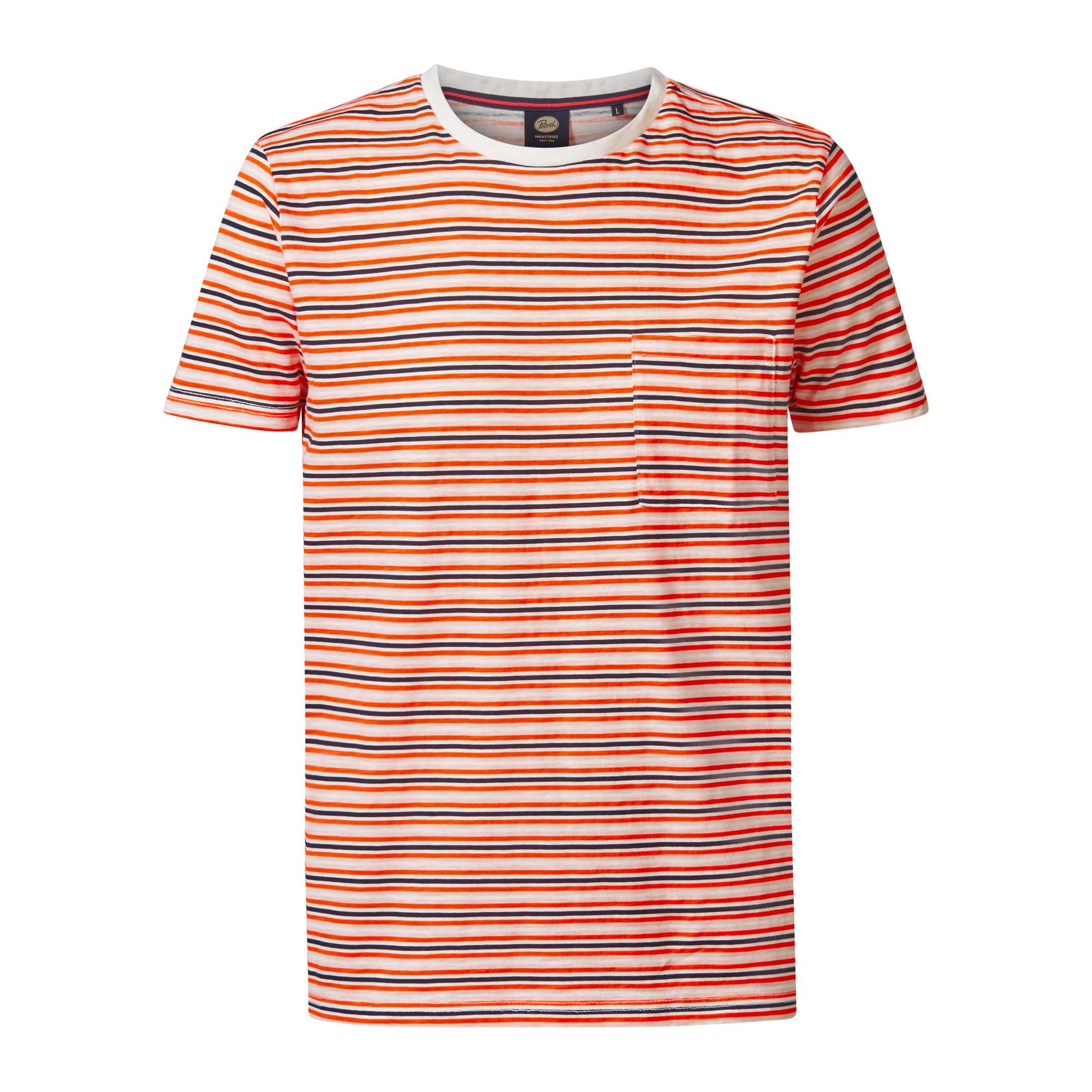 Petrol Industries Seabrook shirt heren fiery coral 