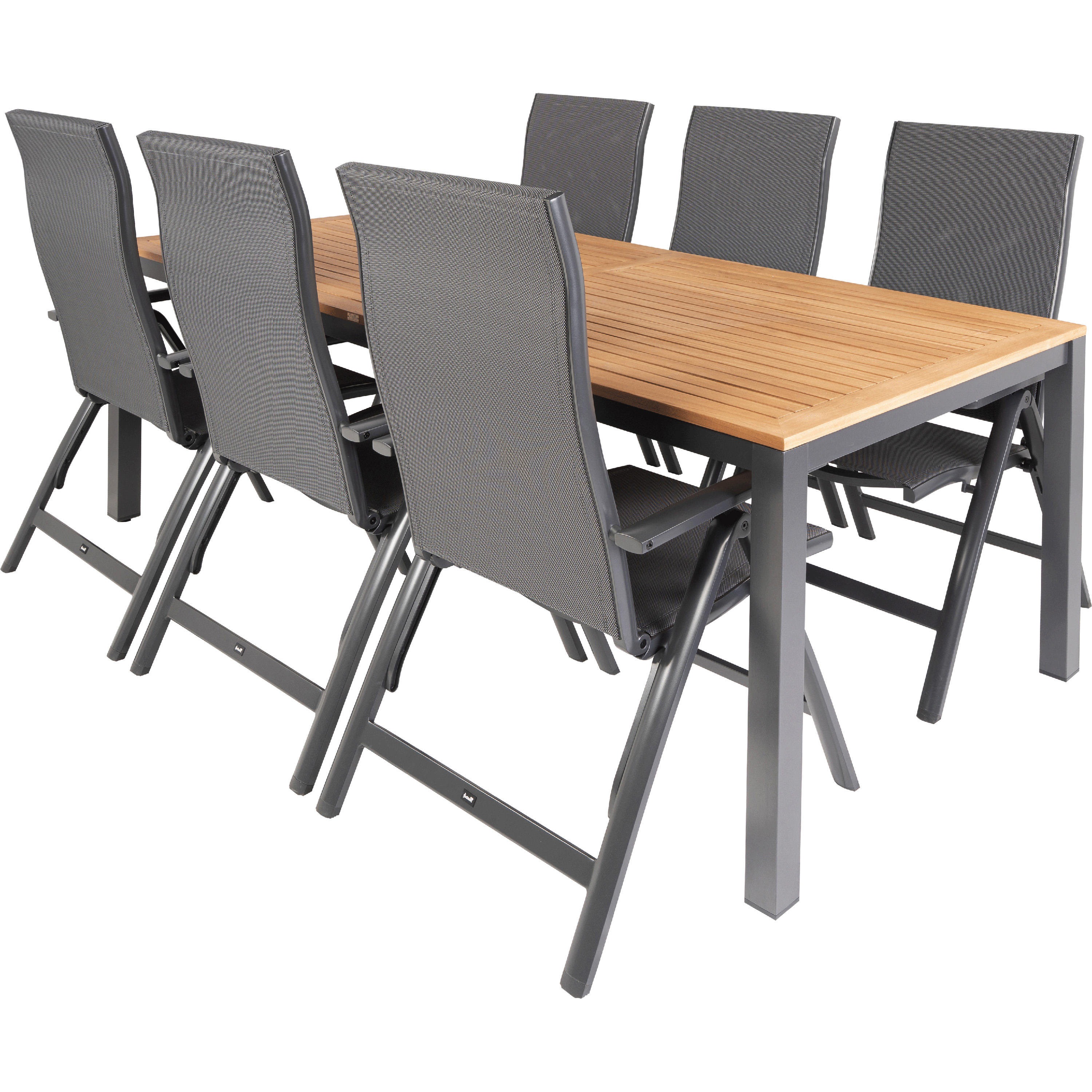 Hartman Sonata Sitges 220 x 100 cm tuinset 7-delig 