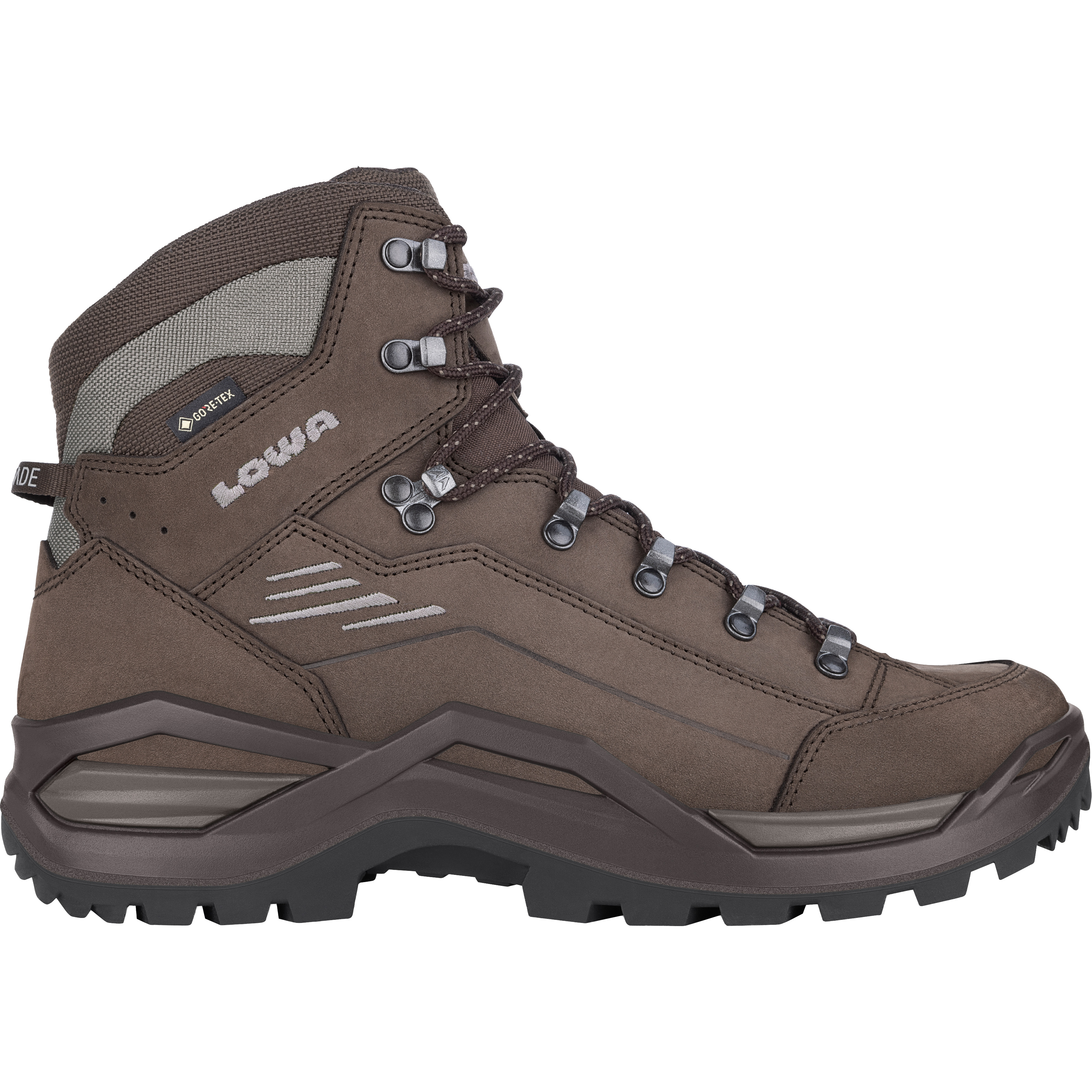 LOWA Renegade Evo GTX Mid wandelschoenen heren espresso seaweed