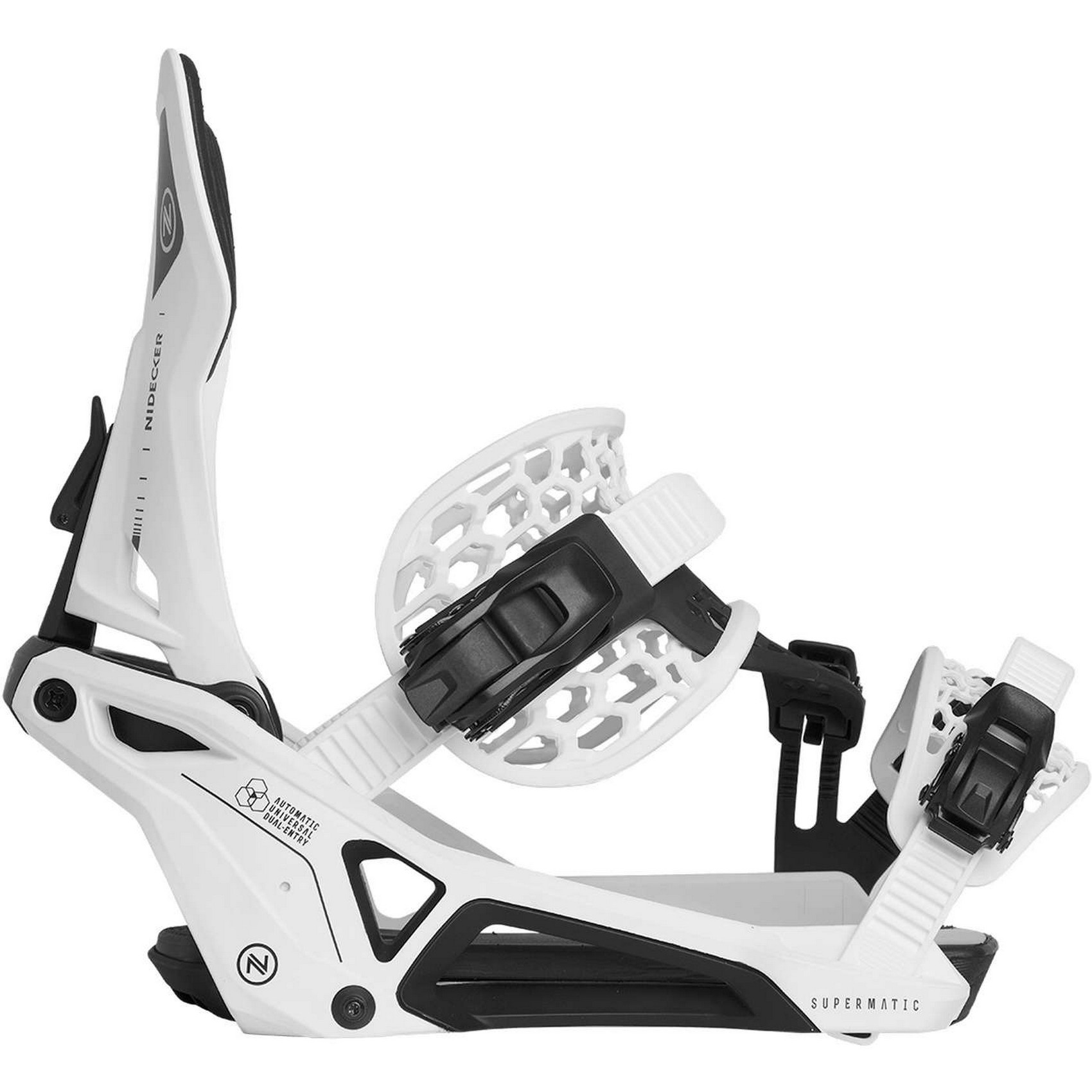 Nidecker Supermatic 24 - 25 bindingen white
