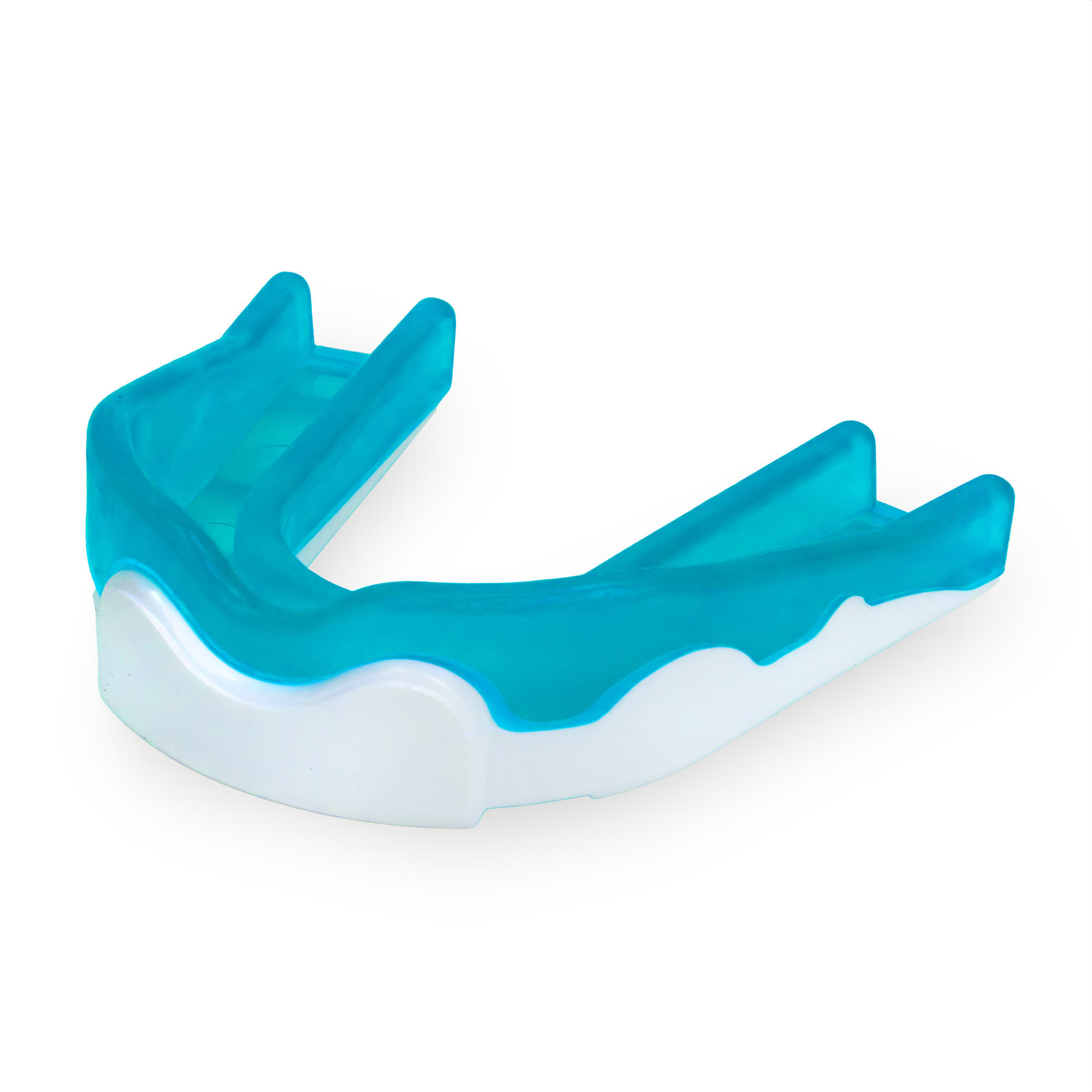 Brabo Mini gebitsbeschermer junior trans blue white 