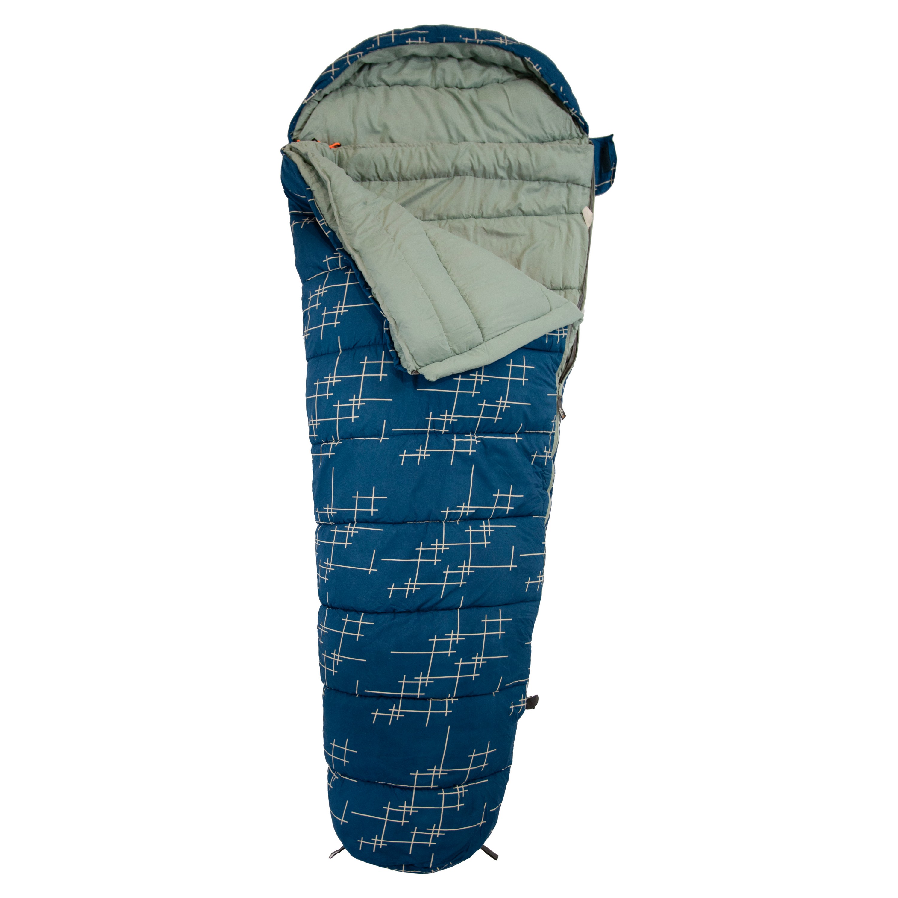 Vango Kanto 250 mummy slaapzak morrocan blue print 