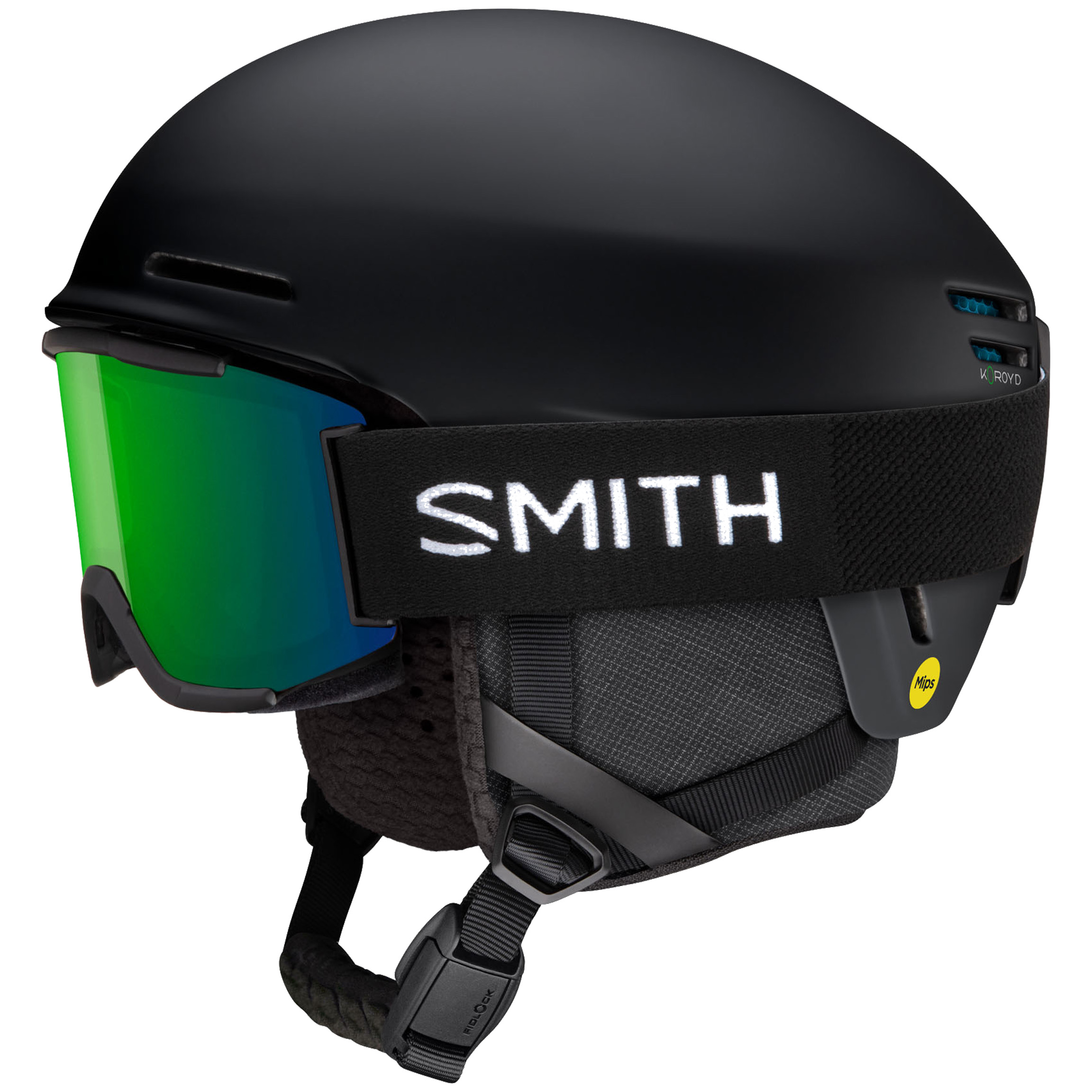 Smith Method Pro Mips skihelm matte black