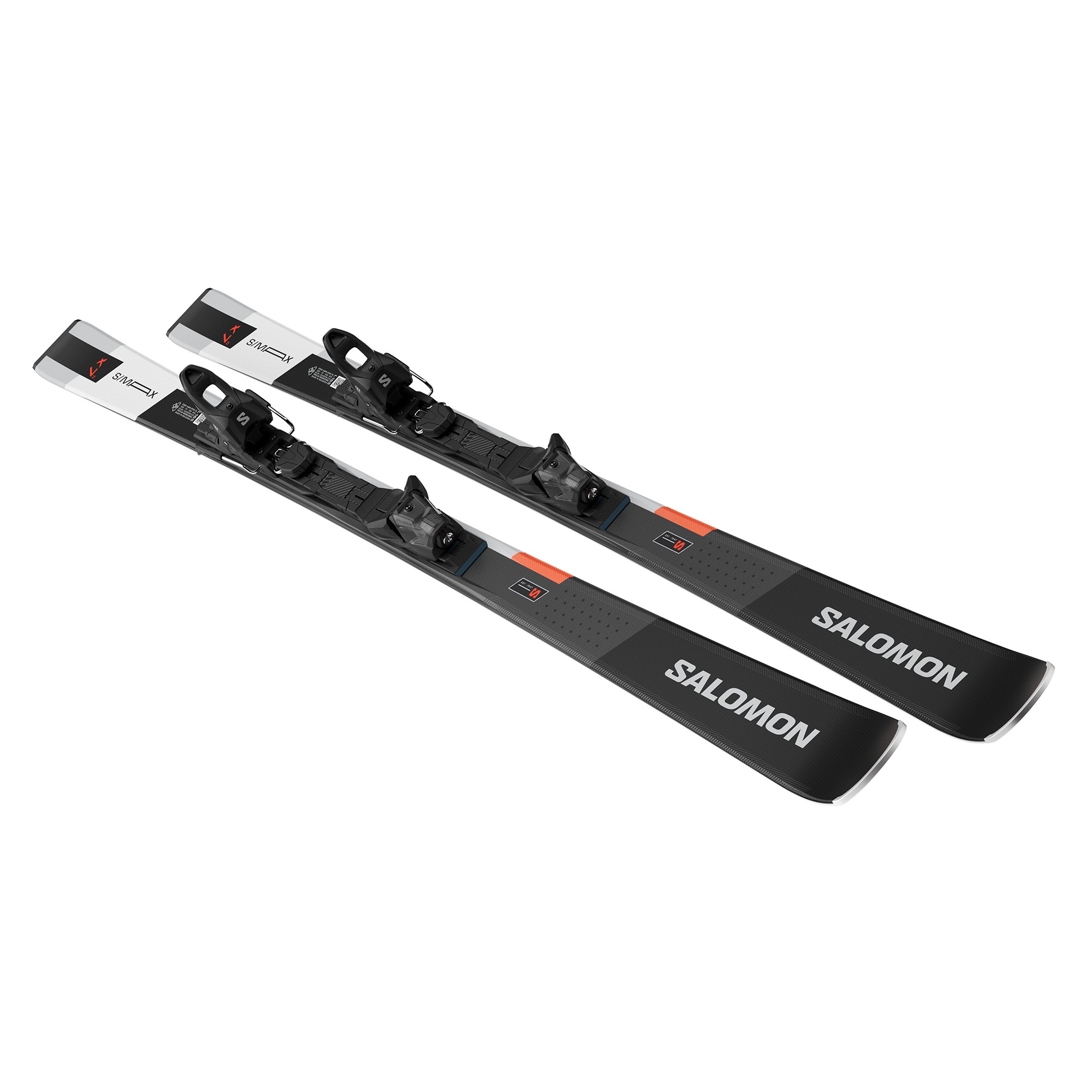 Salomon S/Max X7 Ti 24 - 25 ski's met M10 GW binding