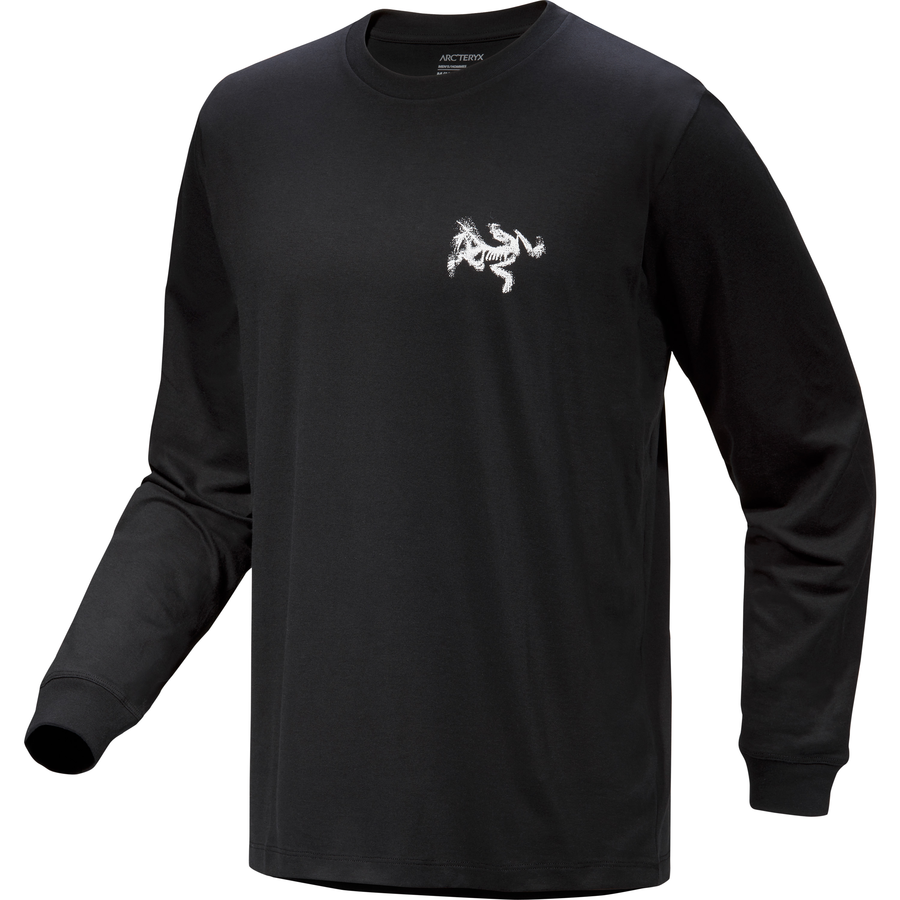 Arc'teryx Kragg Bird Tile shirt heren black arctic silk 