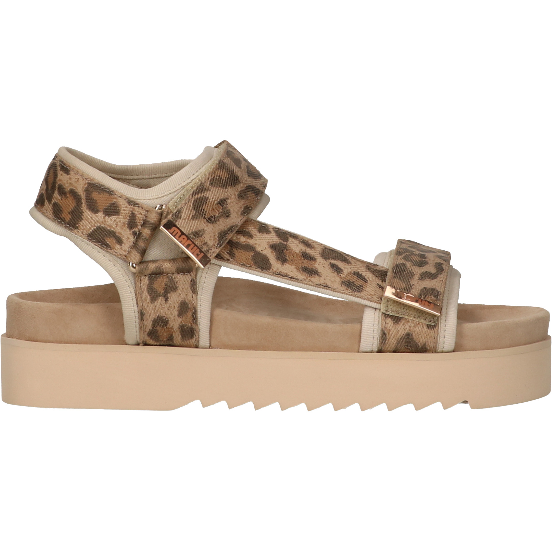 Maruti Beau sandalen dames leopard brown 