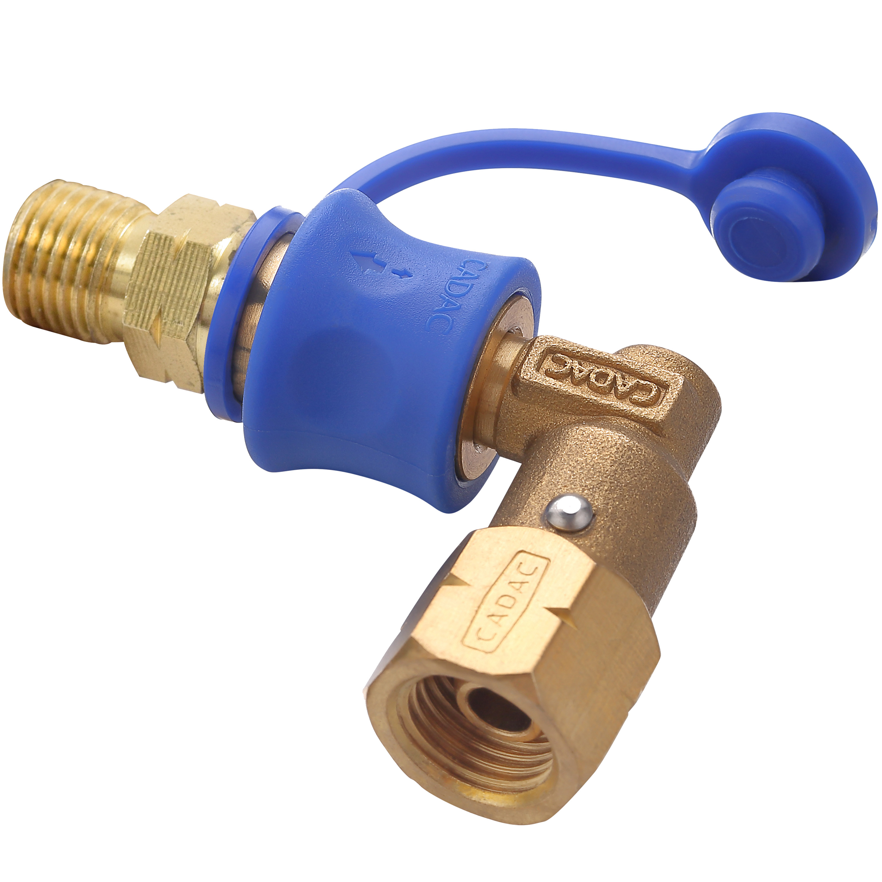 Cadac Quick Release haaks 8 mm x 1/4 links koppeling 