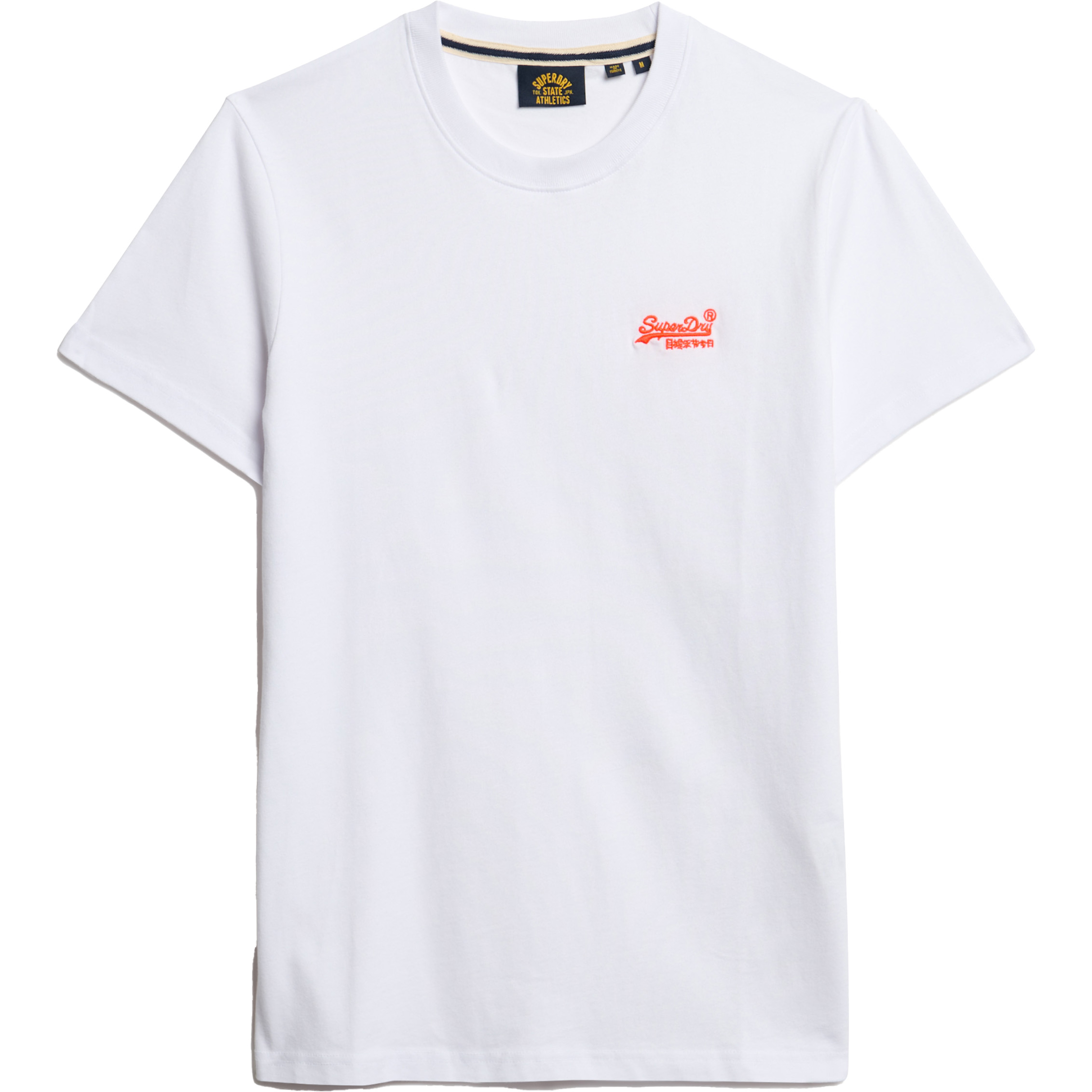 Superdry Essential shirt heren optic hazard orange 