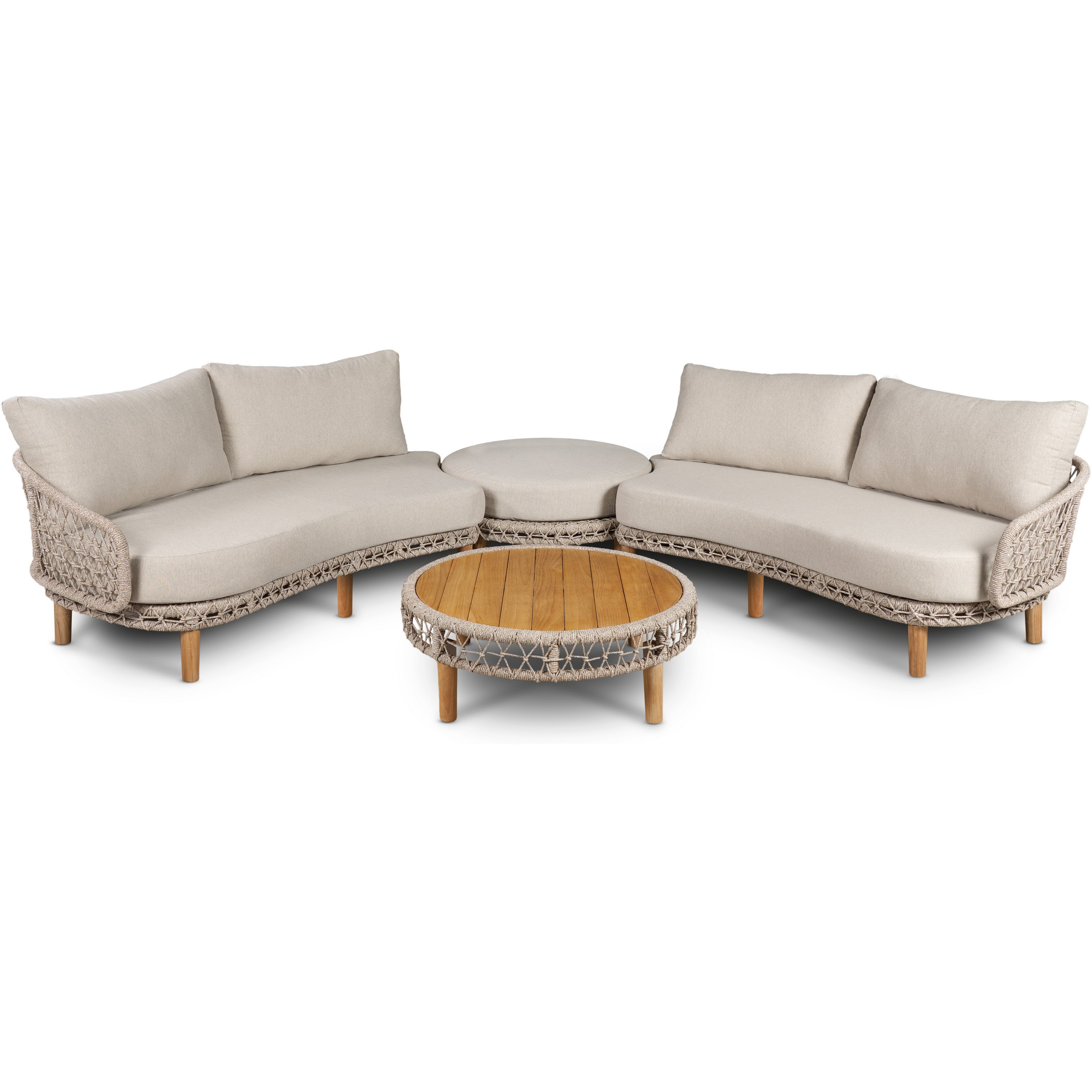 Bardani Palermo loungeset 4-delig 