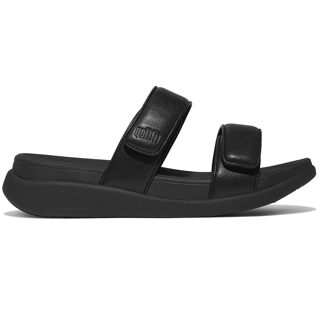 Fitflop F-mode Go Adjustable Two Bar slippers dames black  