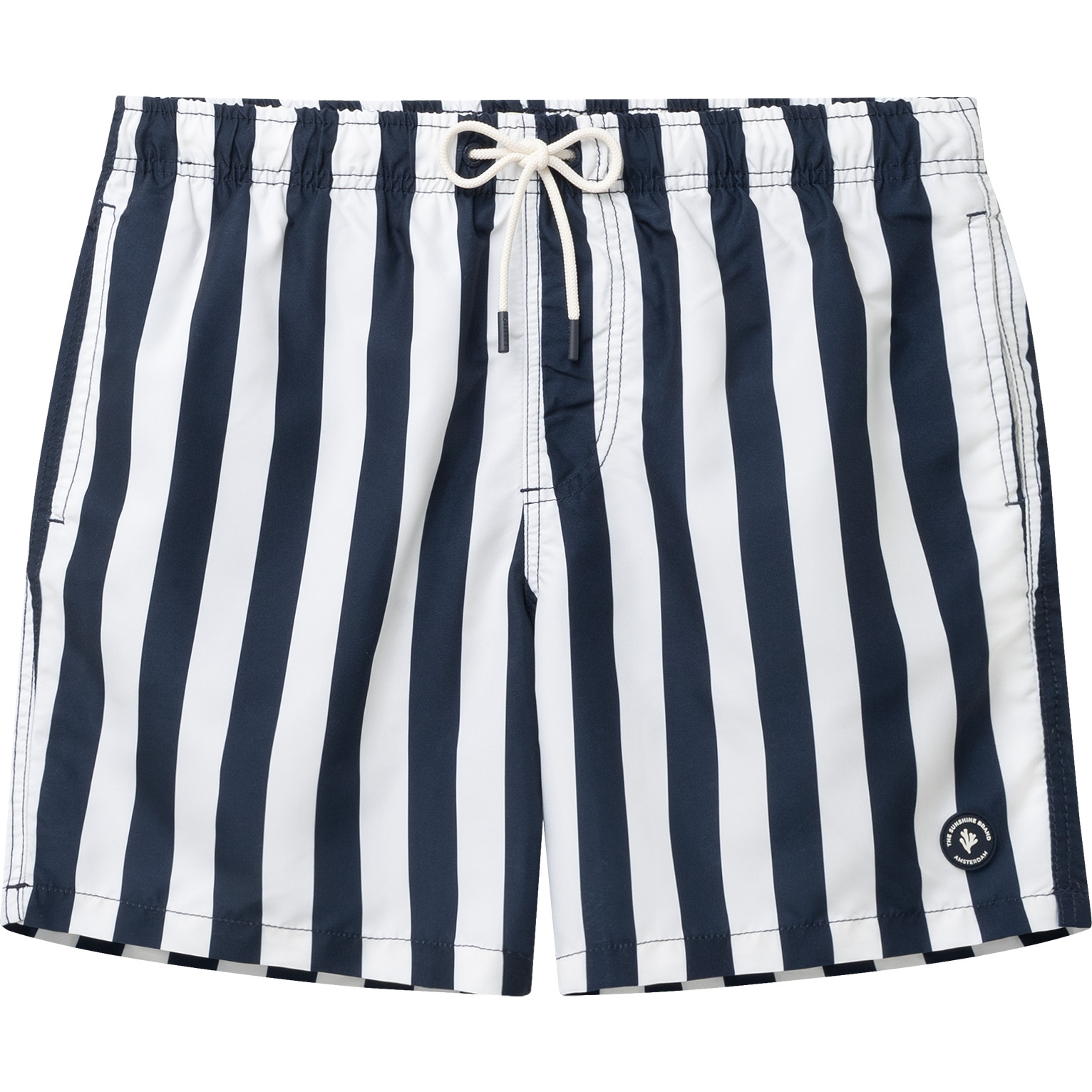Shiwi MAC zwembroek heren broad stripe dark navy    