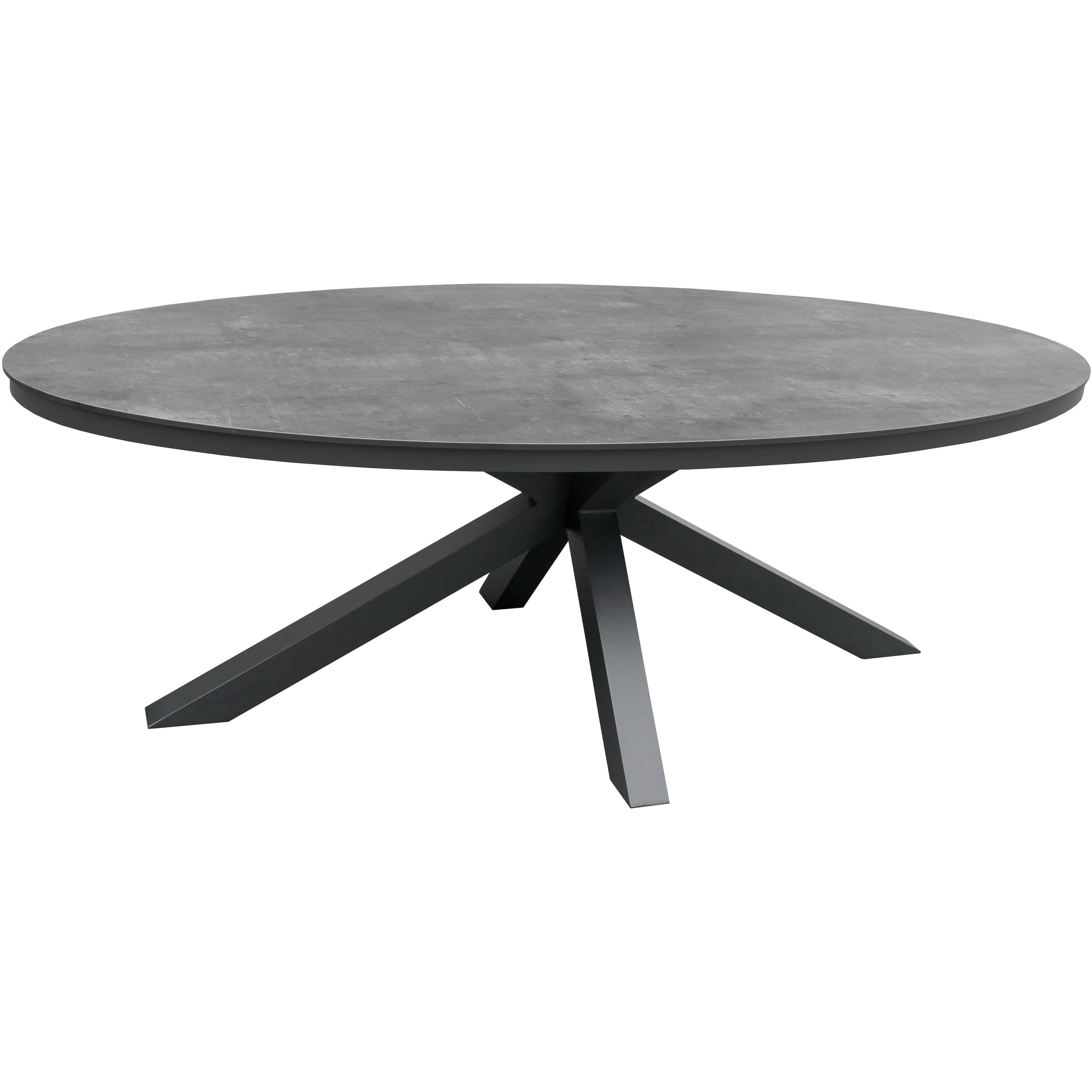 SENS-Line Brescia dining tafel 220 x 115 cm antraciet 