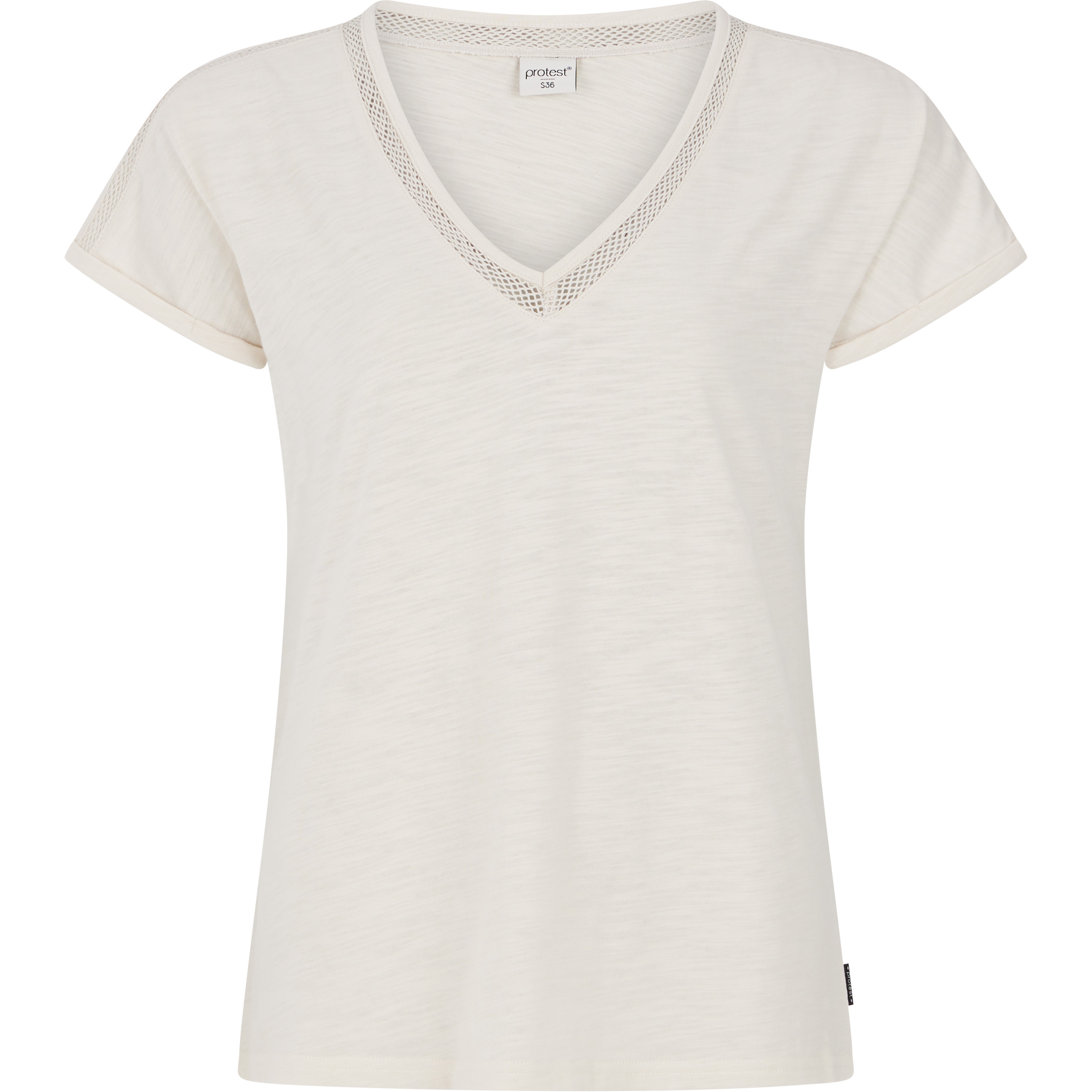 Protest Mondaysi shirt dames kitoffwhite 