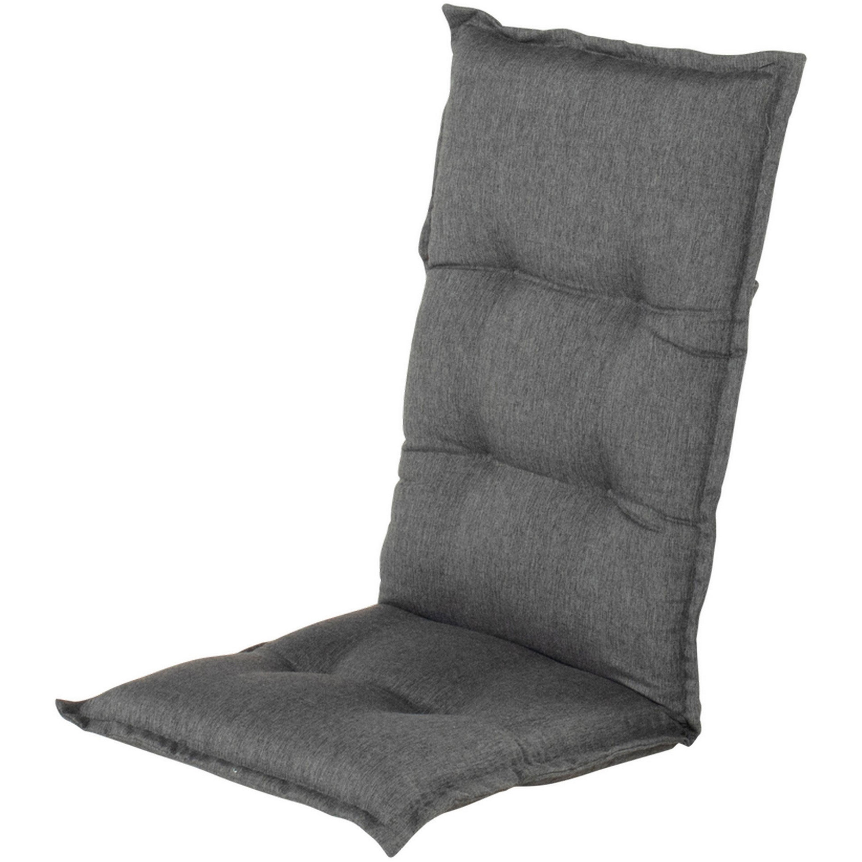 Hartman Tuinkussen hoge rug bahama anthracite 