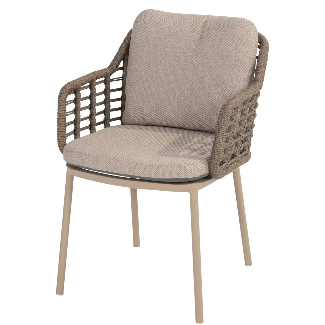 TASTE by 4 Seasons Puglia dining tuinstoel latte 