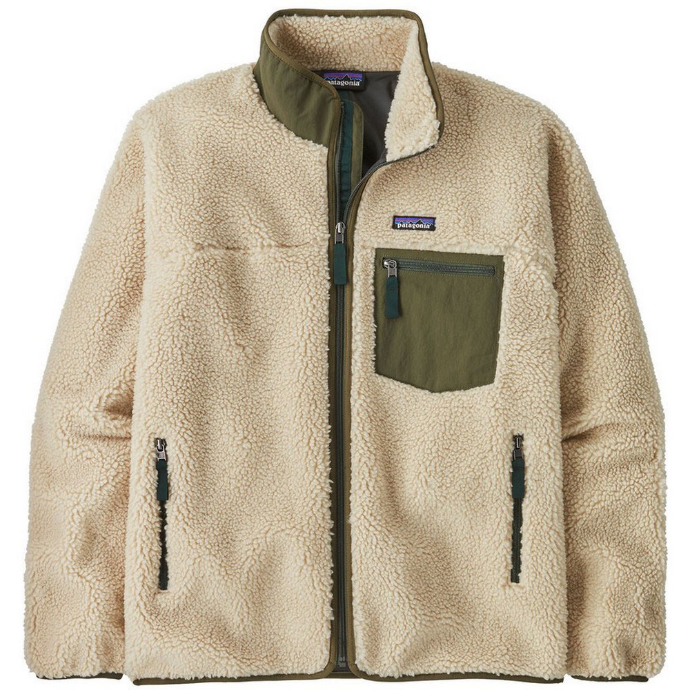 Patagonia Classic Retro-X fleece vest heren dark natural basin green