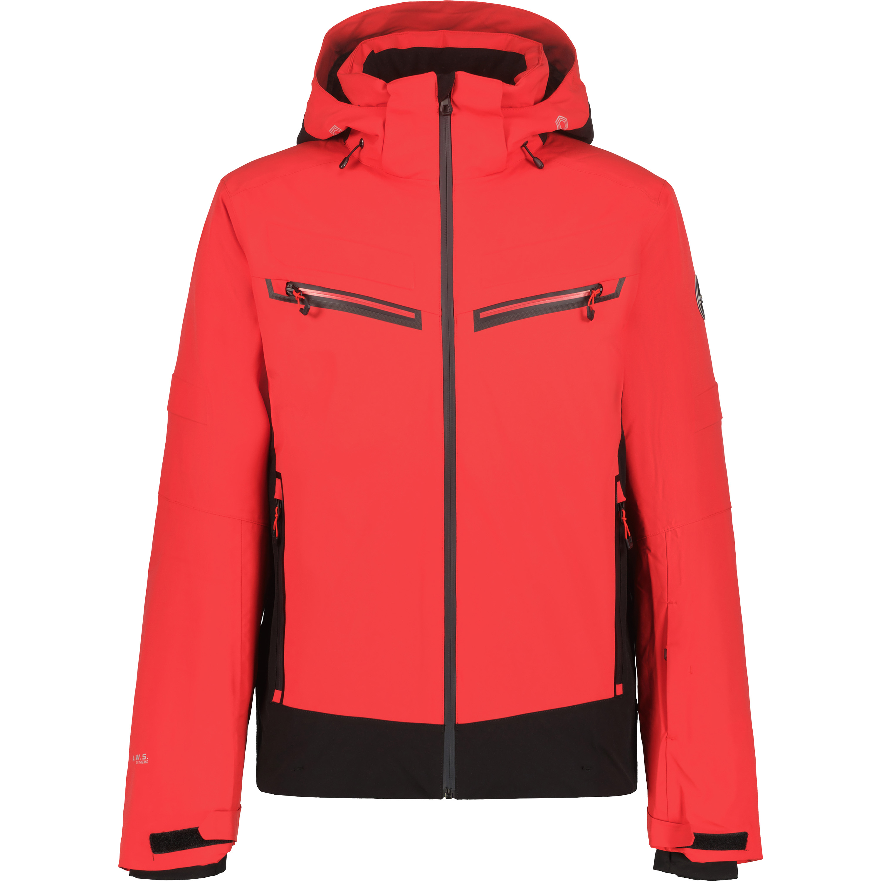 Icepeak Farwell winterjas heren coral red  