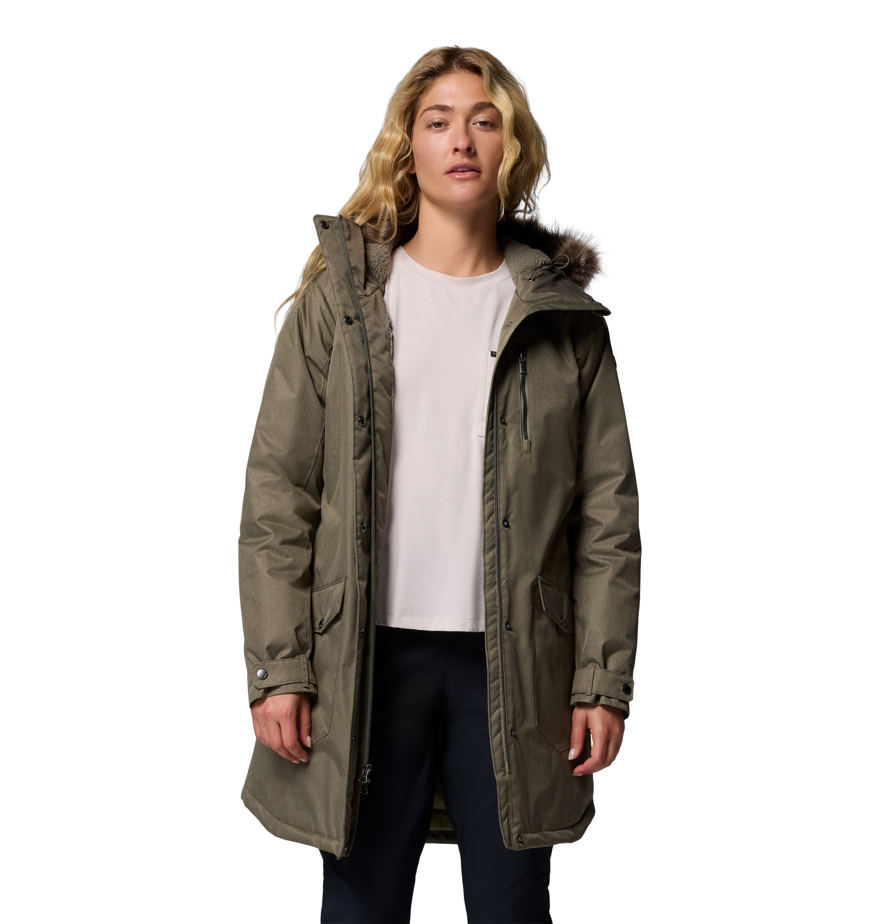 Columbia jas Puffect™ II lila/zwart