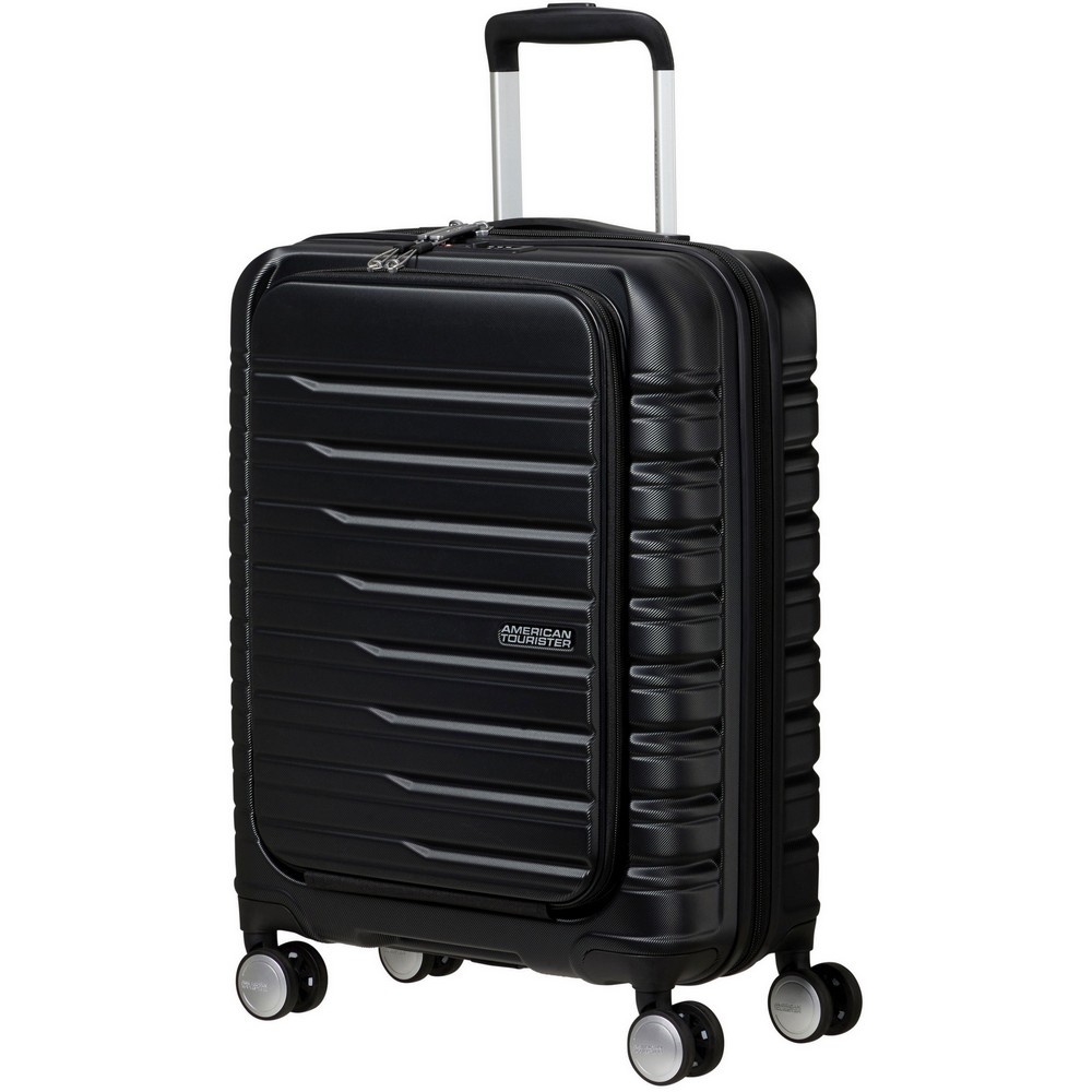 American Tourister Flashline Easy Access 55 koffer shadow black 