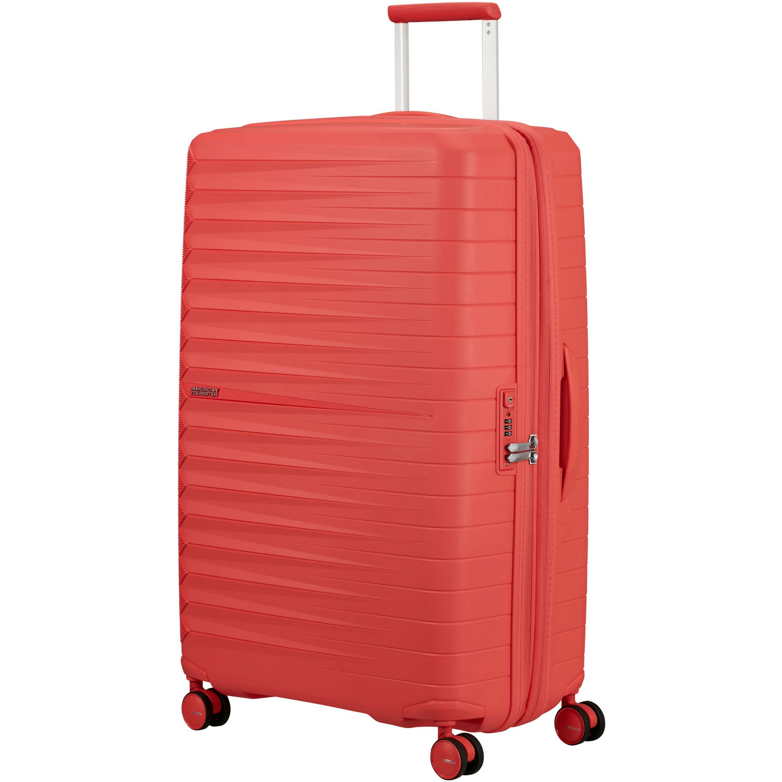 American Tourister Fastforward Spinner 78 koffer sunset coral 