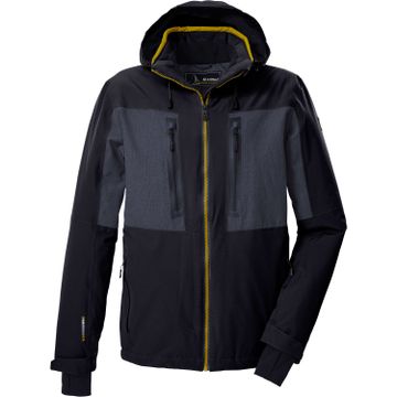 killtec Heren Softshelljas/outdoorjas met opstaande kraag KOS 263 MN SFTSHLL JCKT, dark anthracite, S, 41262-000 killtec Heren Softshelljas/outdoorjas met opstaande kraag KOS 263 MN SFTSHLL JCKT, dark anthracite, S, 41262-000
