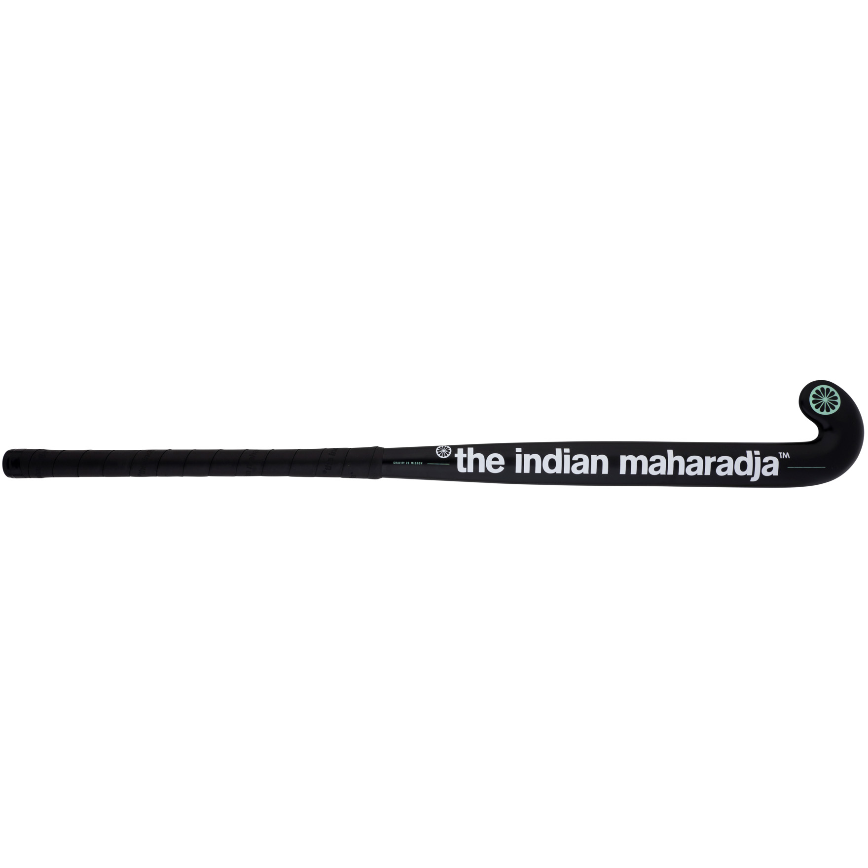 The Indian Maharadja Gravity 20 Mid Bow hockeystick black - 36,5 inch 
