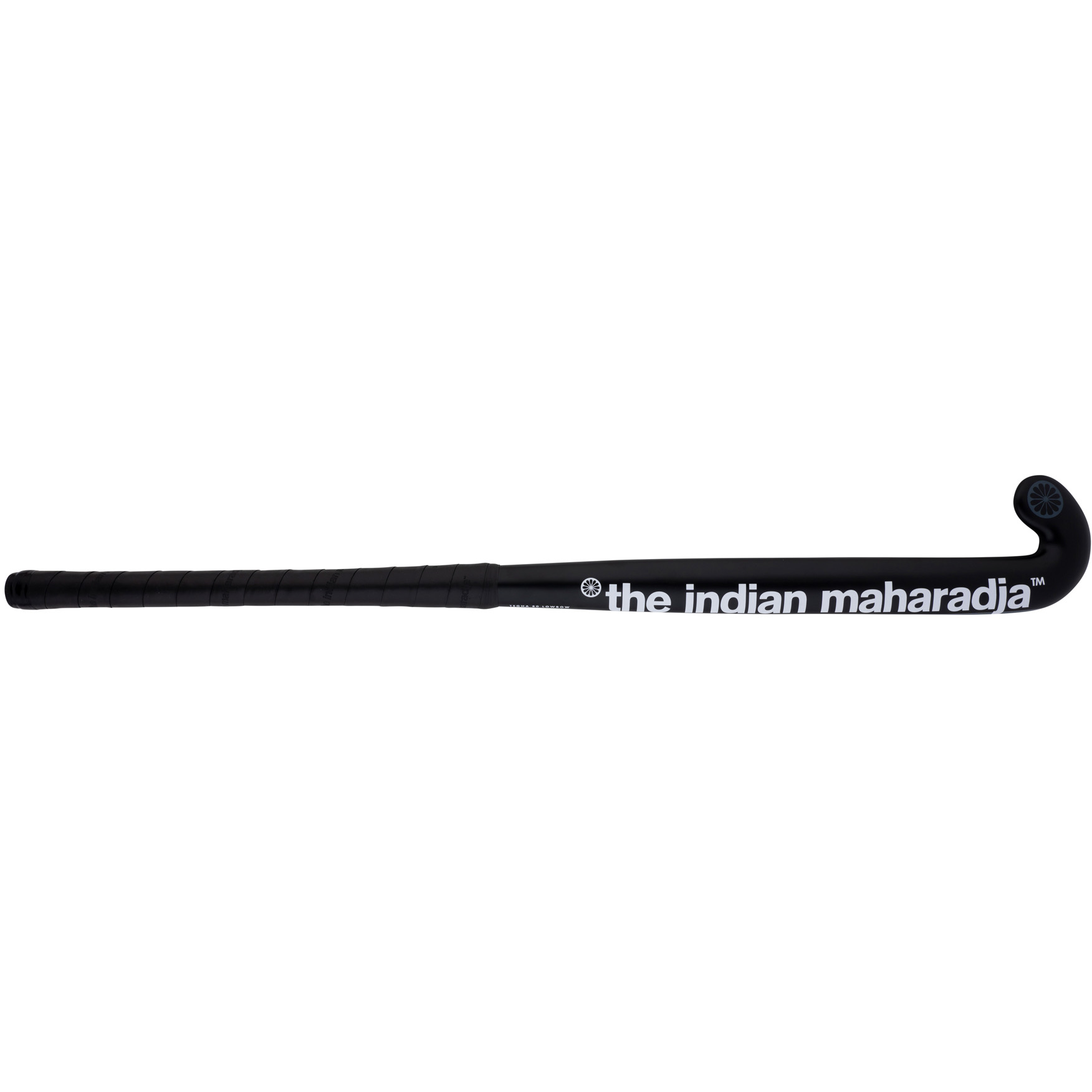 The Indian Maharadja Tegha 80 Low Bow hockeystick black dark blue - 36,5 inch