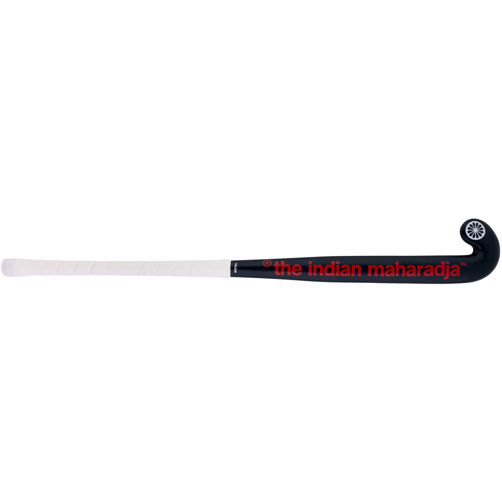 The Indian Maharadja Yuki Royal Mid Bow hockeystick junior dark blue red