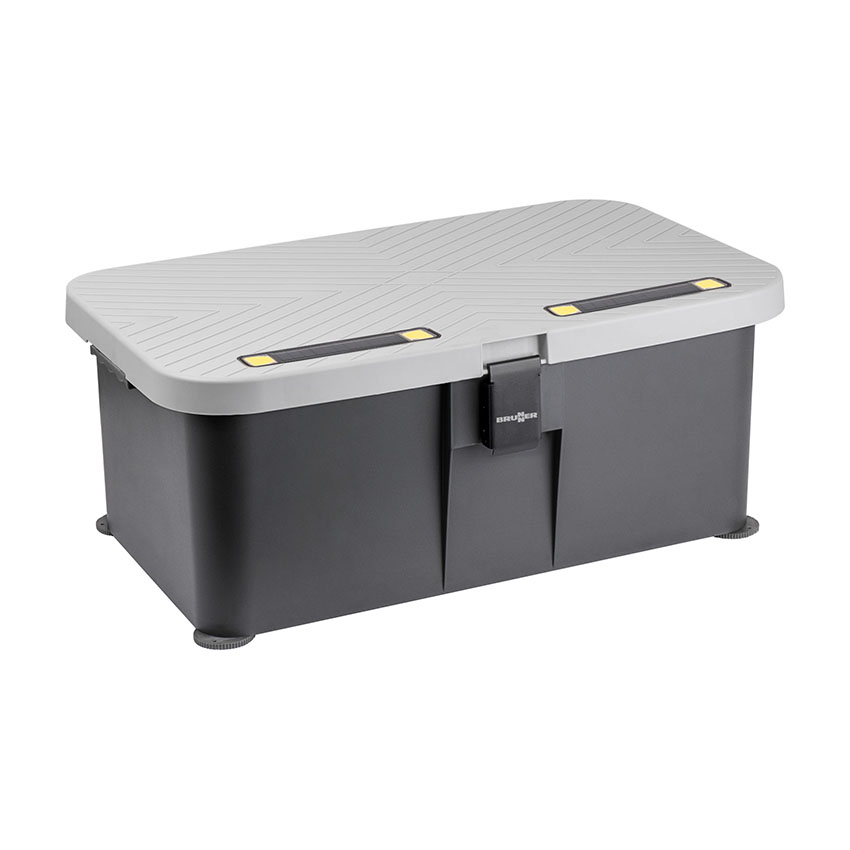 Brunner Boxstep NG opstapje met organizer grey 