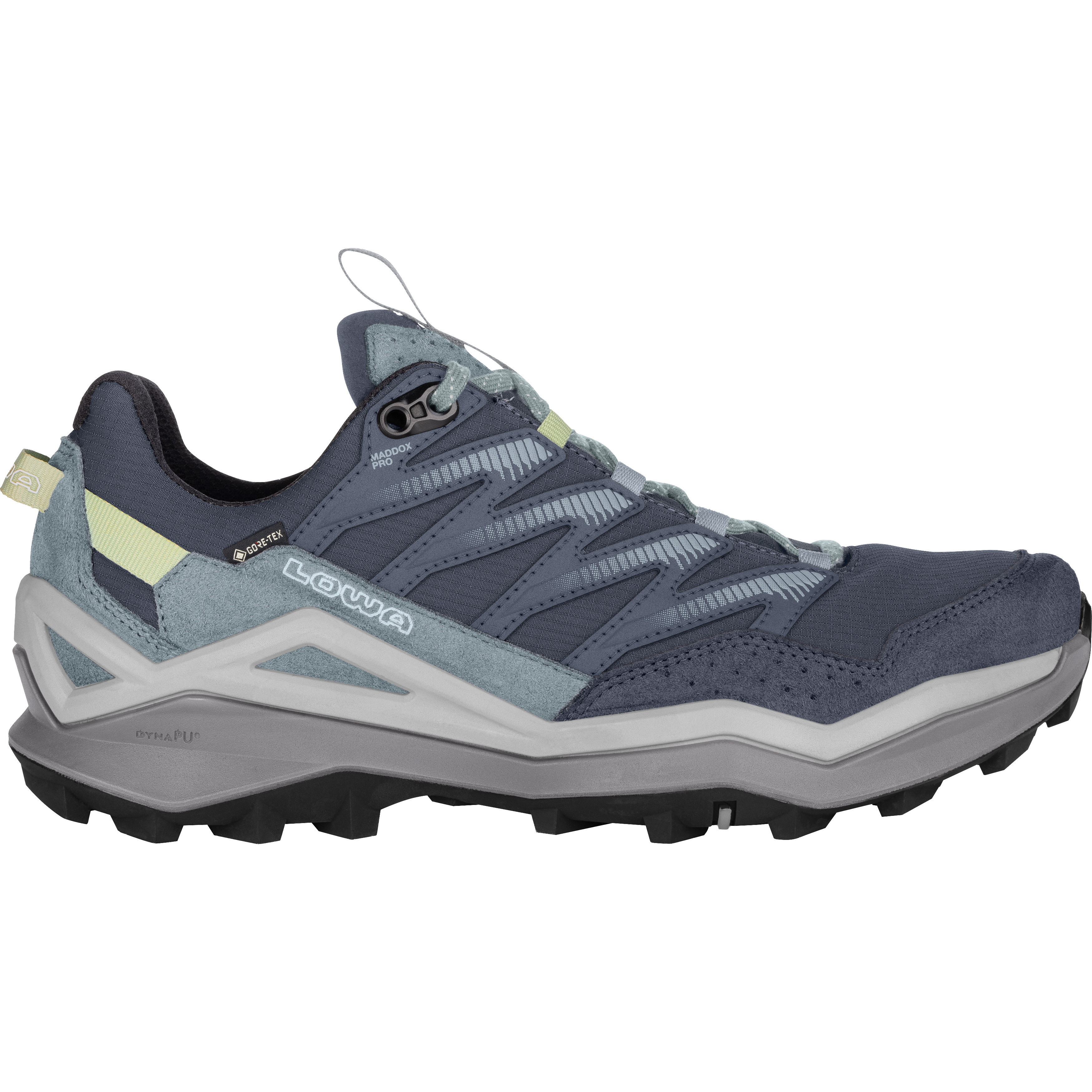 LOWA Maddox Pro GTX Lo wandelschoenen dames smoke blue slate blue