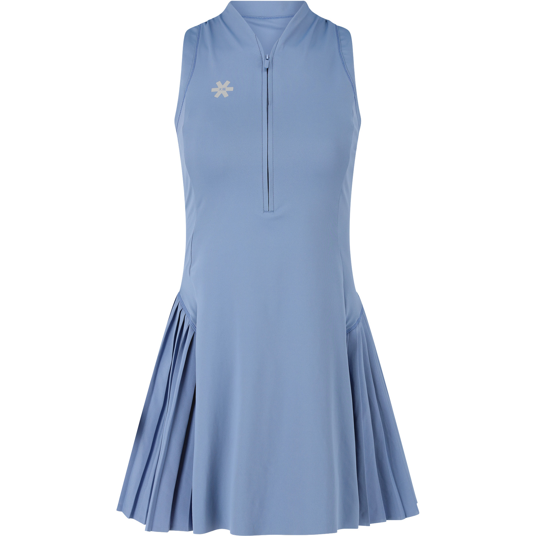 Osaka Plisse Play Dress tennisjurkje dames silver lake blue