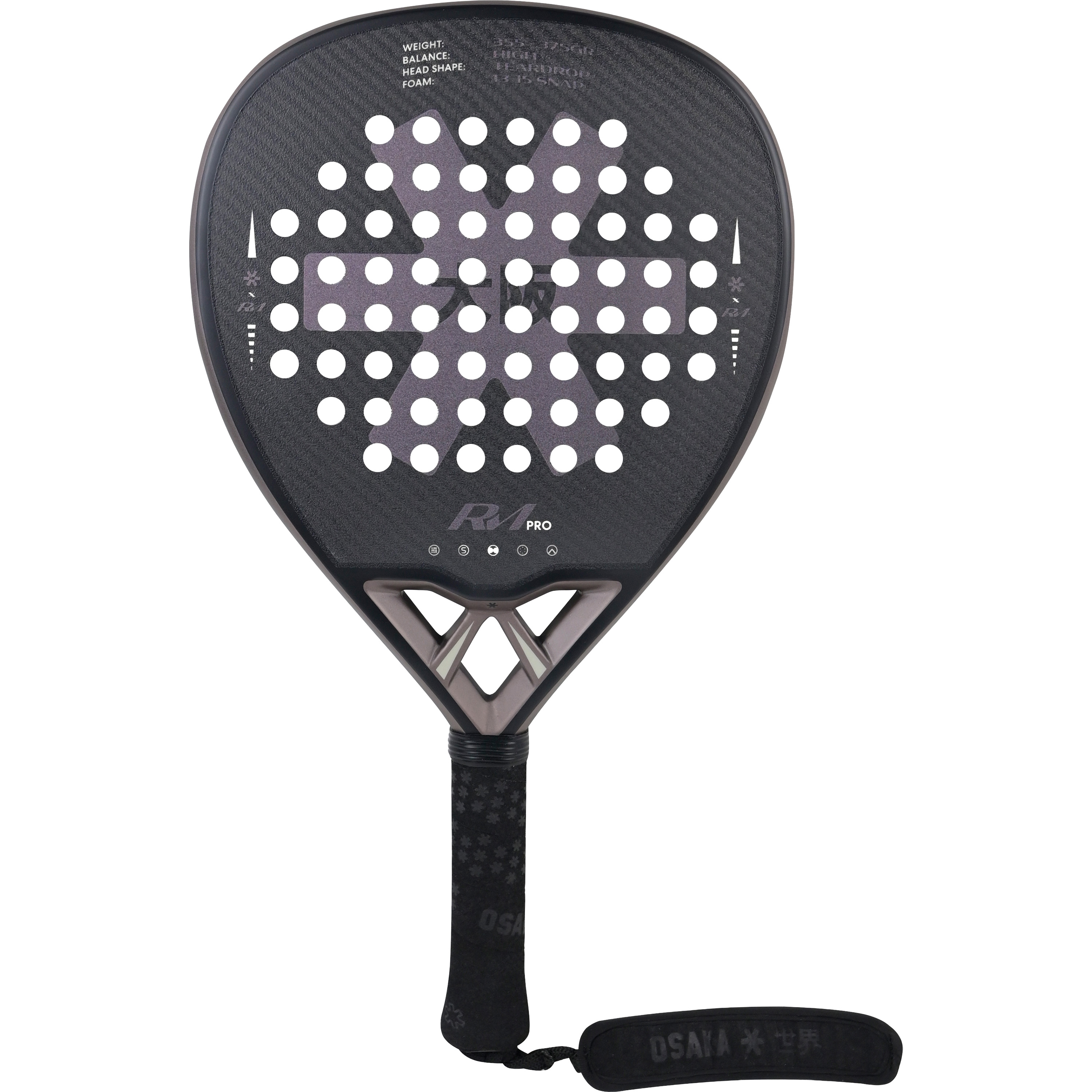 Osaka Raul Marcos Pro Power padel racket champagne  