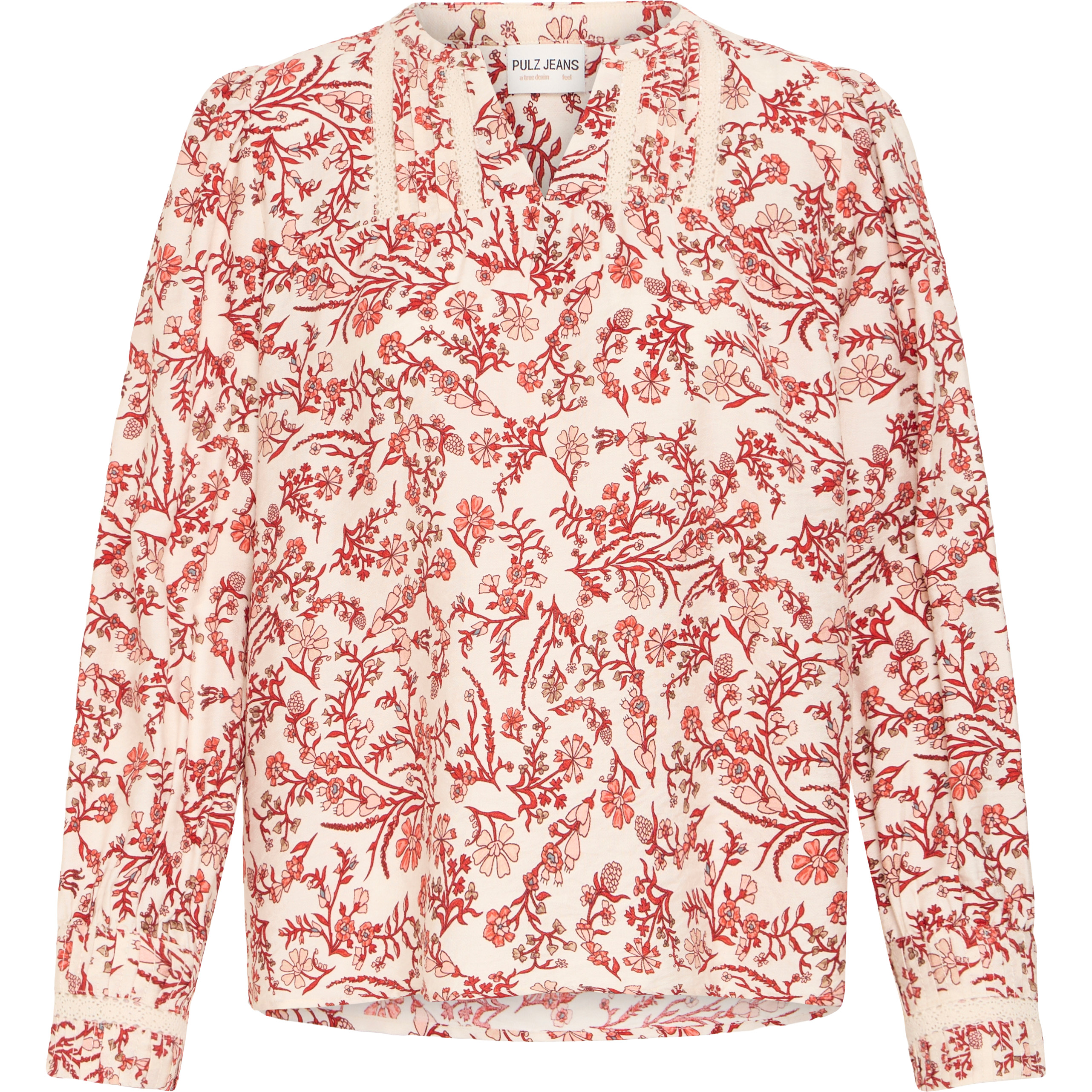 Pulz PZABRINA blouse dames poppy red 