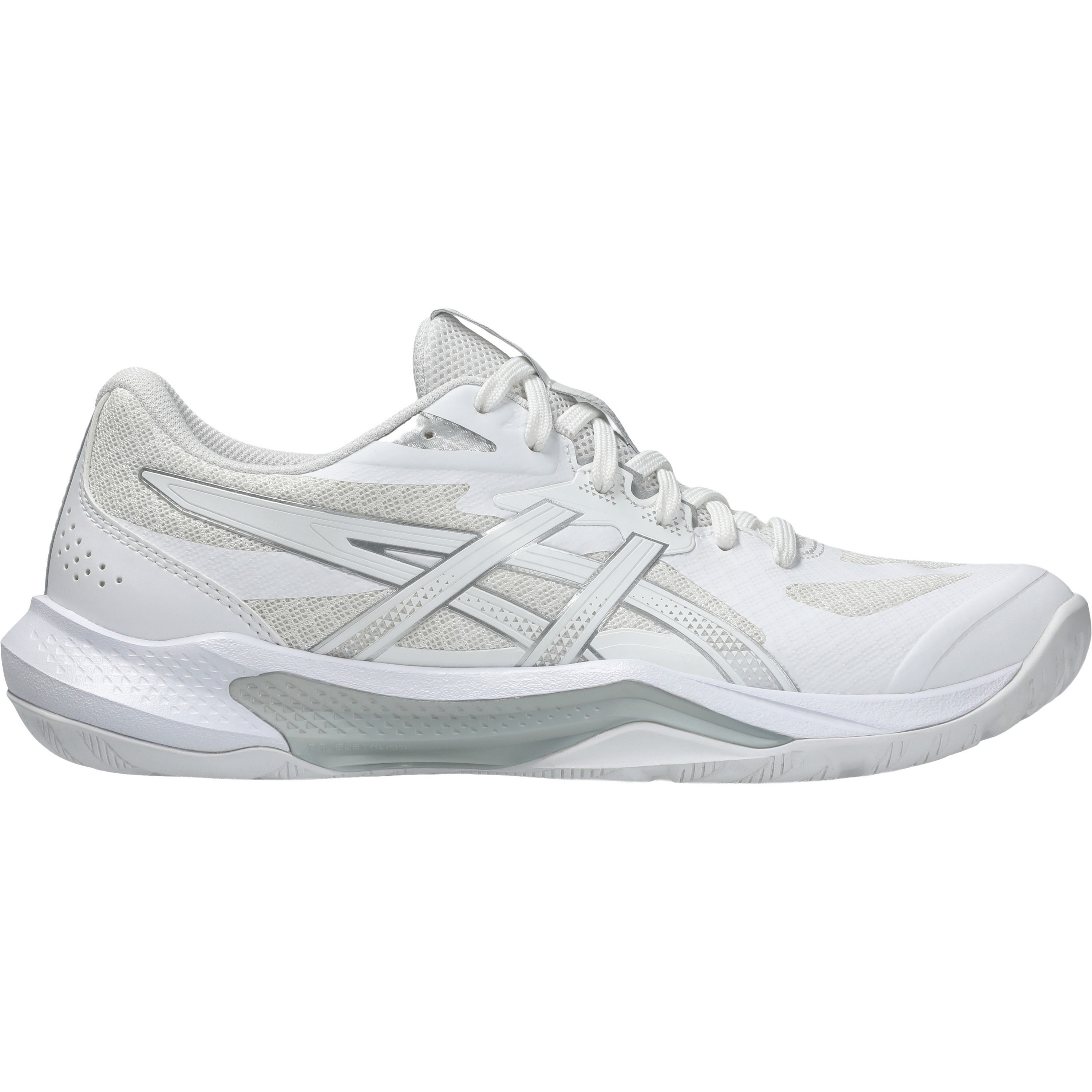 ASICS GEL-TACTIC 13 indoorschoenen dames white pure silver