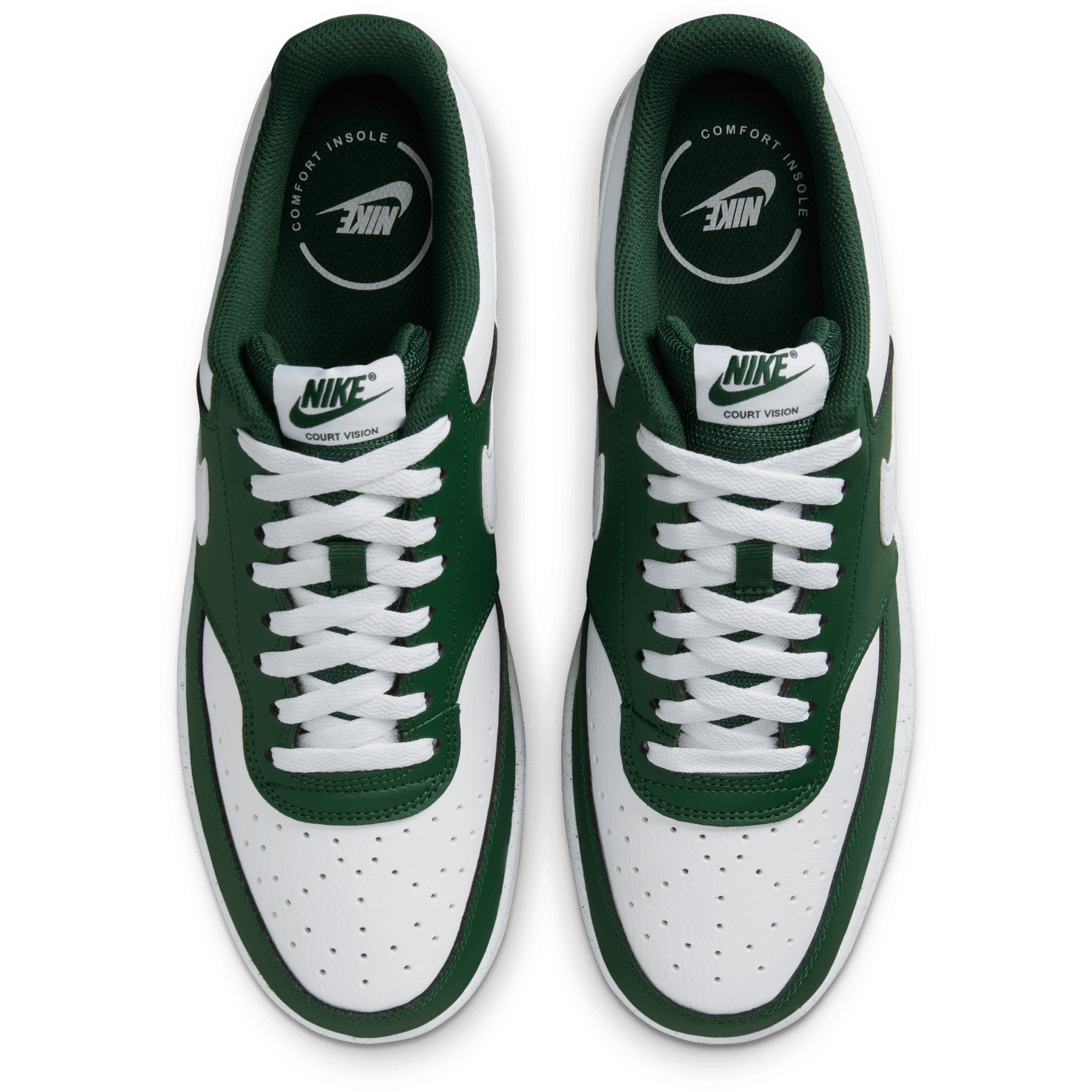 Nike Schoenen Nike Court Vision Low Heren Wit Nike 001 COURT